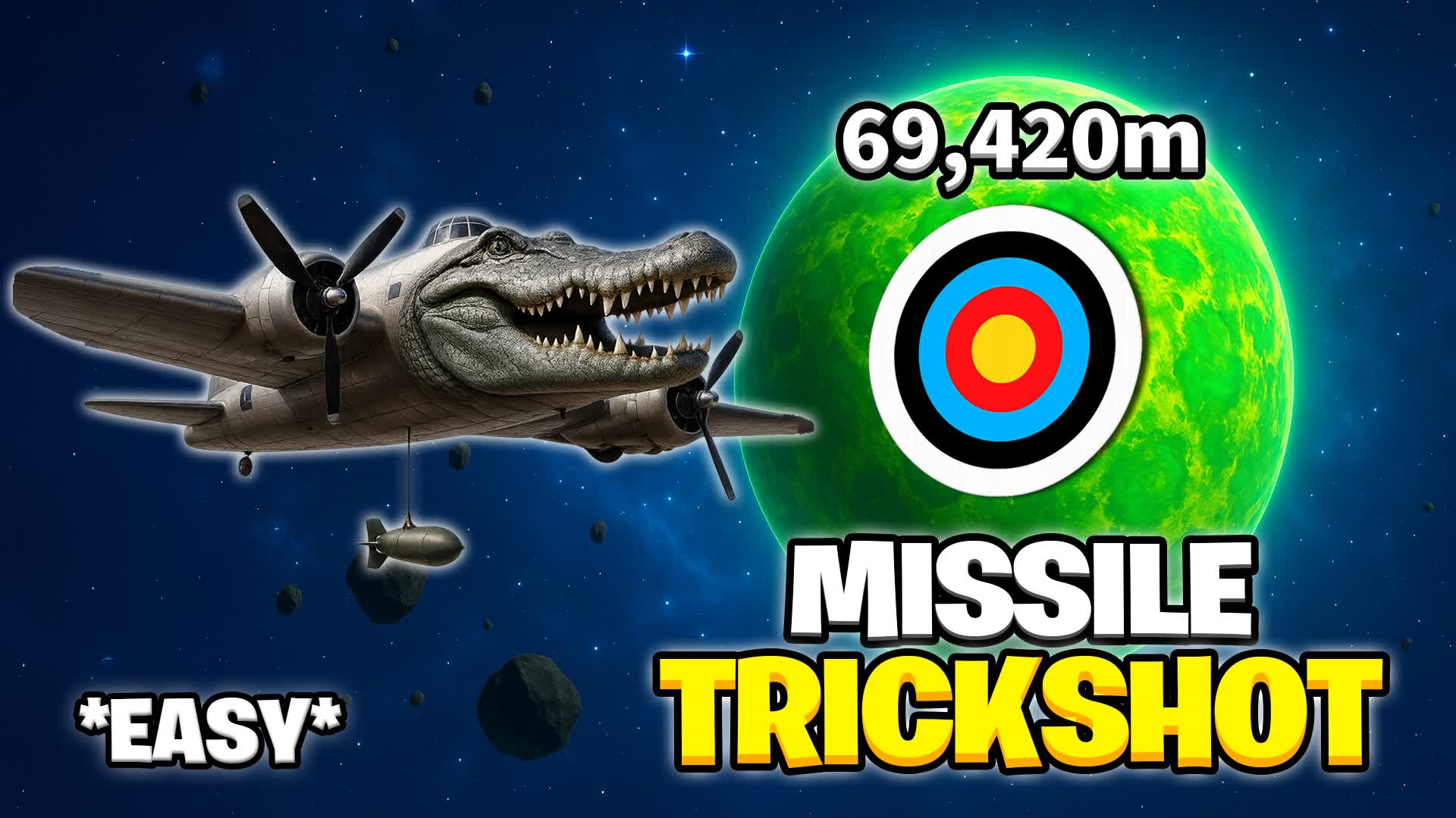🎯MISSILE TRICKSHOT 75+⭐️