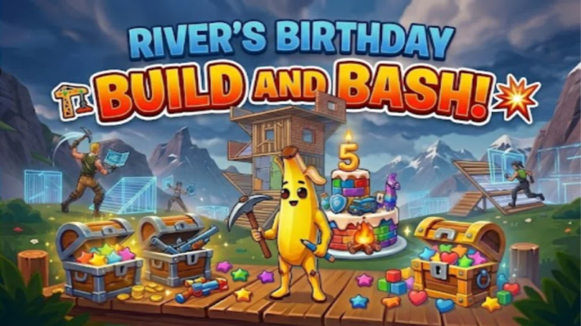 🌊 River’s Birthday Build and Bash! 🔨💥