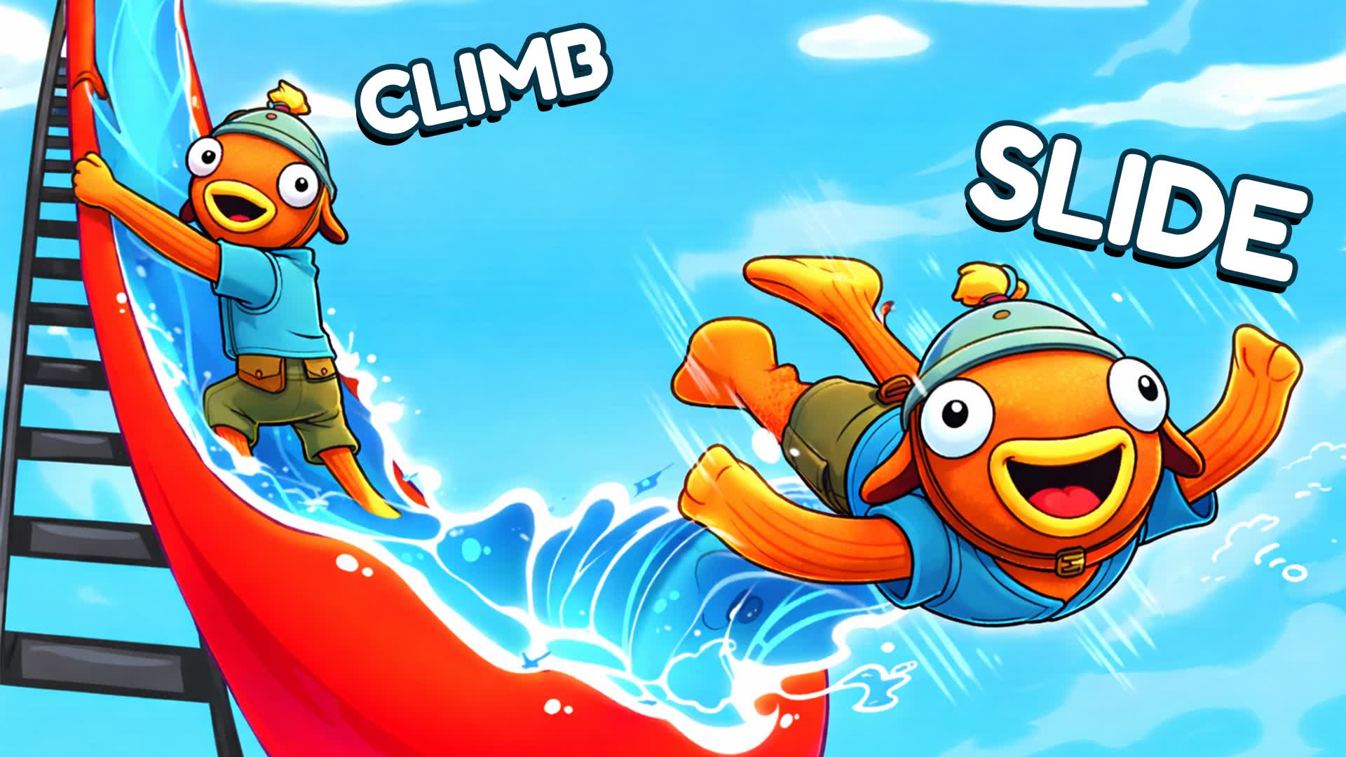 CLIMB AND SLIDE!