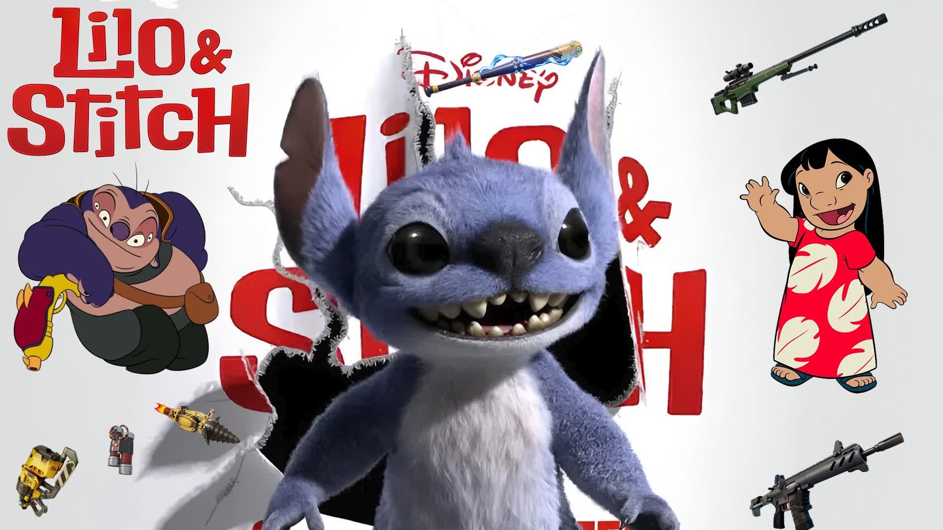 LILO and STITCH 2025 💥OHANA CRAZY FIGHT