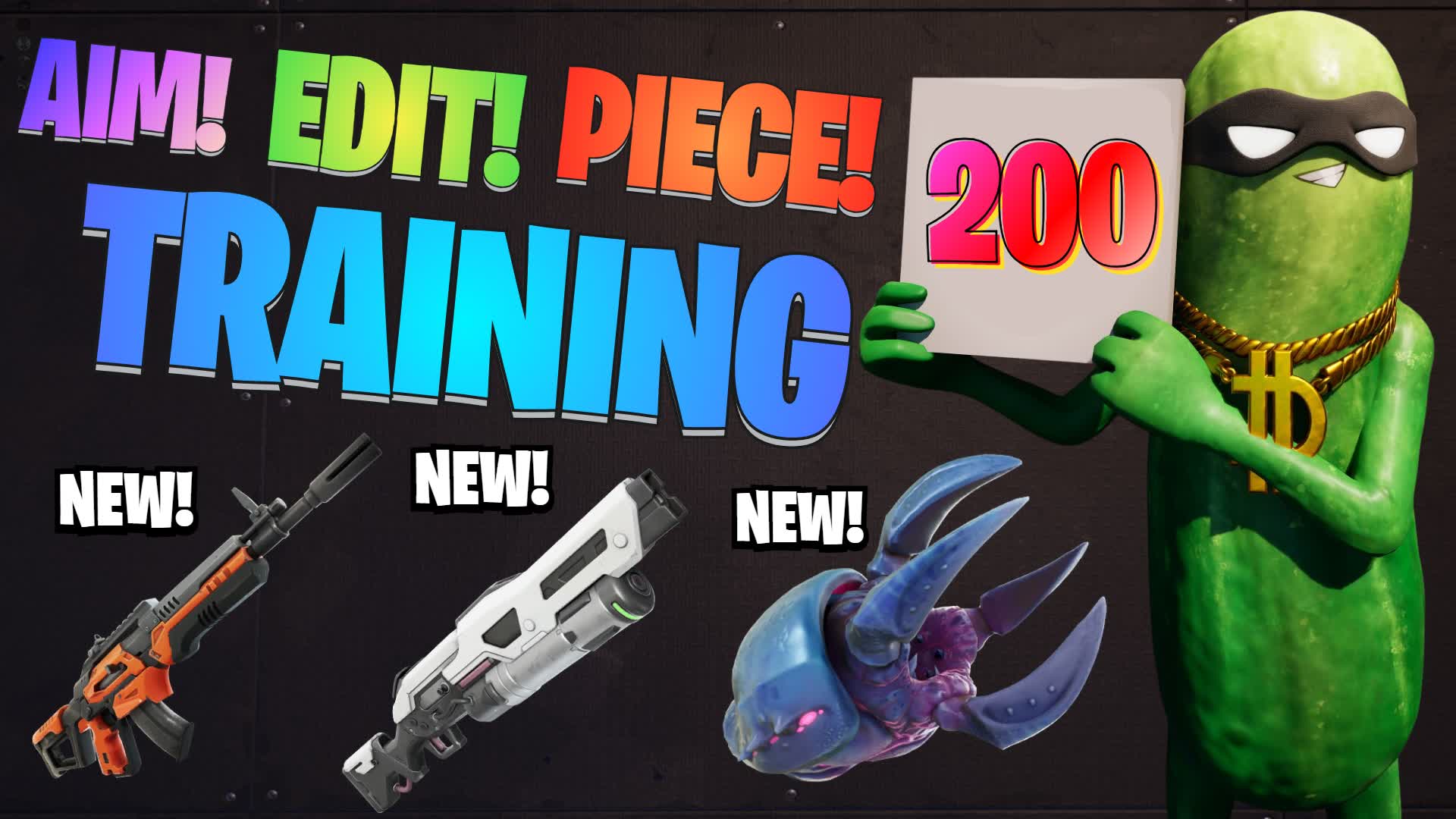 📝EDIT 🎯AIM 🕹️PIECE - TRAINING