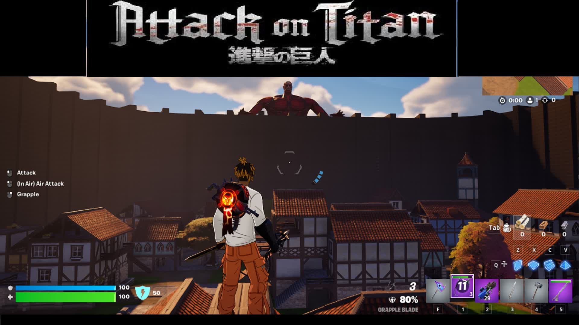 Attack on Titan : Wall Titan