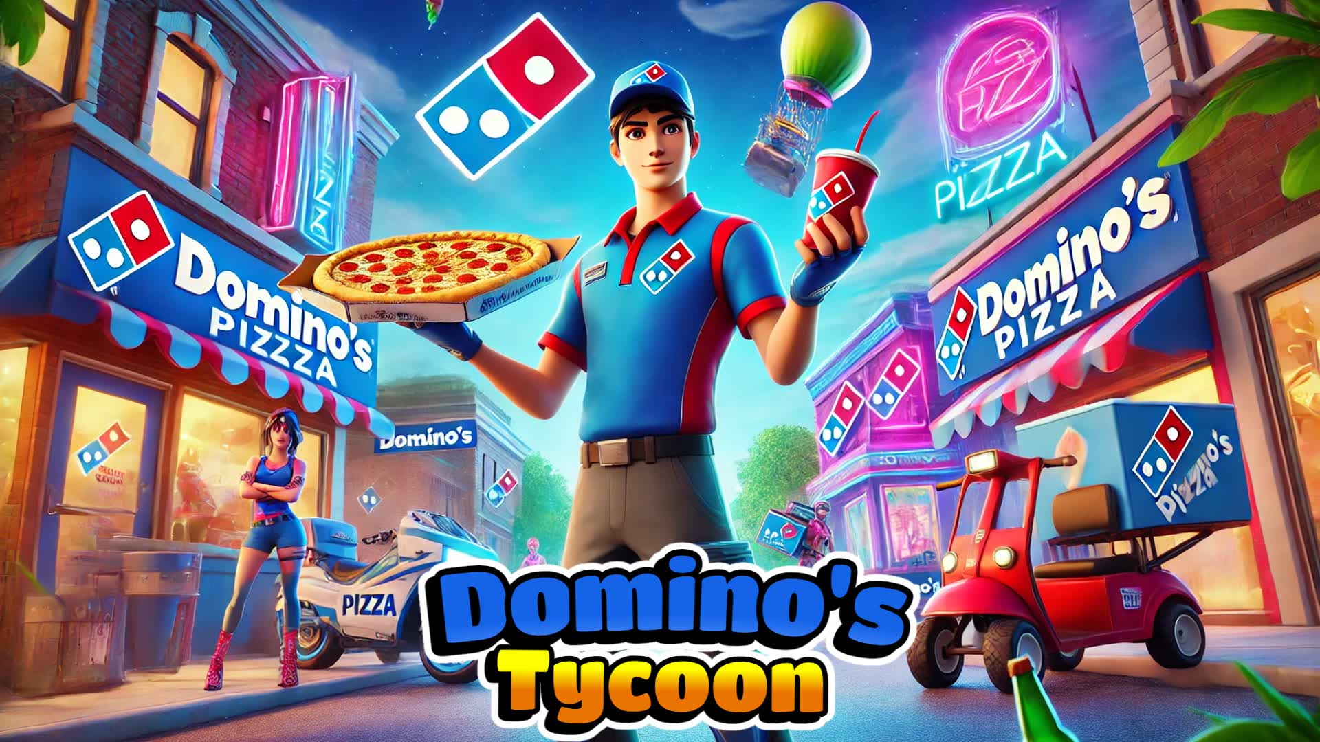 🍕Domino's Pizza Tycoon [CO-OP]