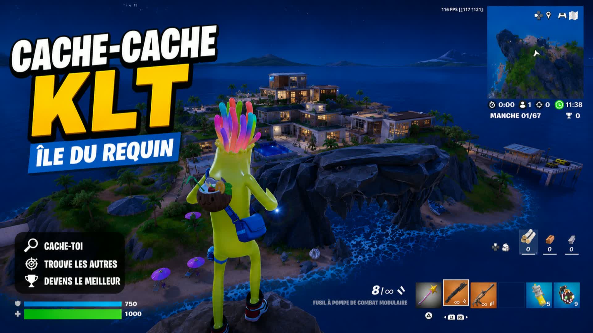 Cache cache KLT