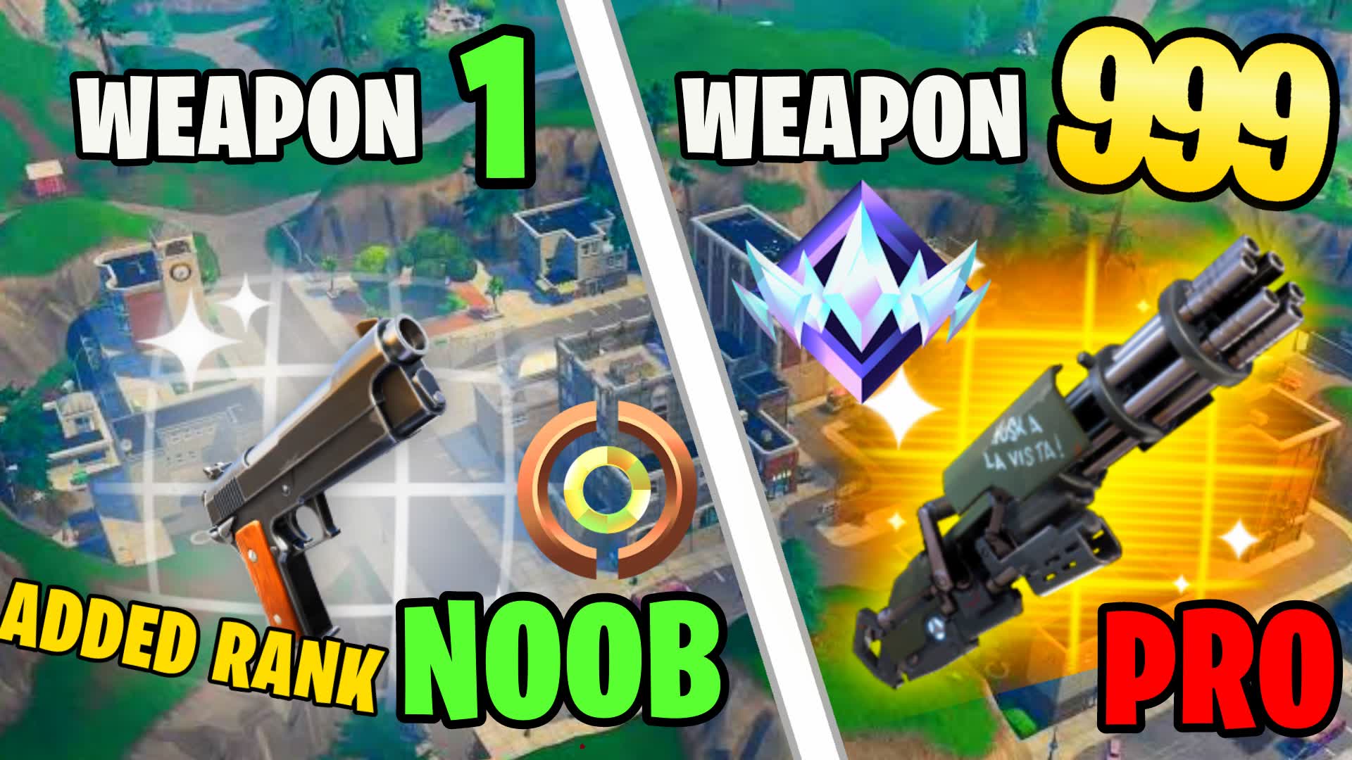 CHAOS TILTED🏢🔫GUN GAME🎯ONE SHOT⭐️