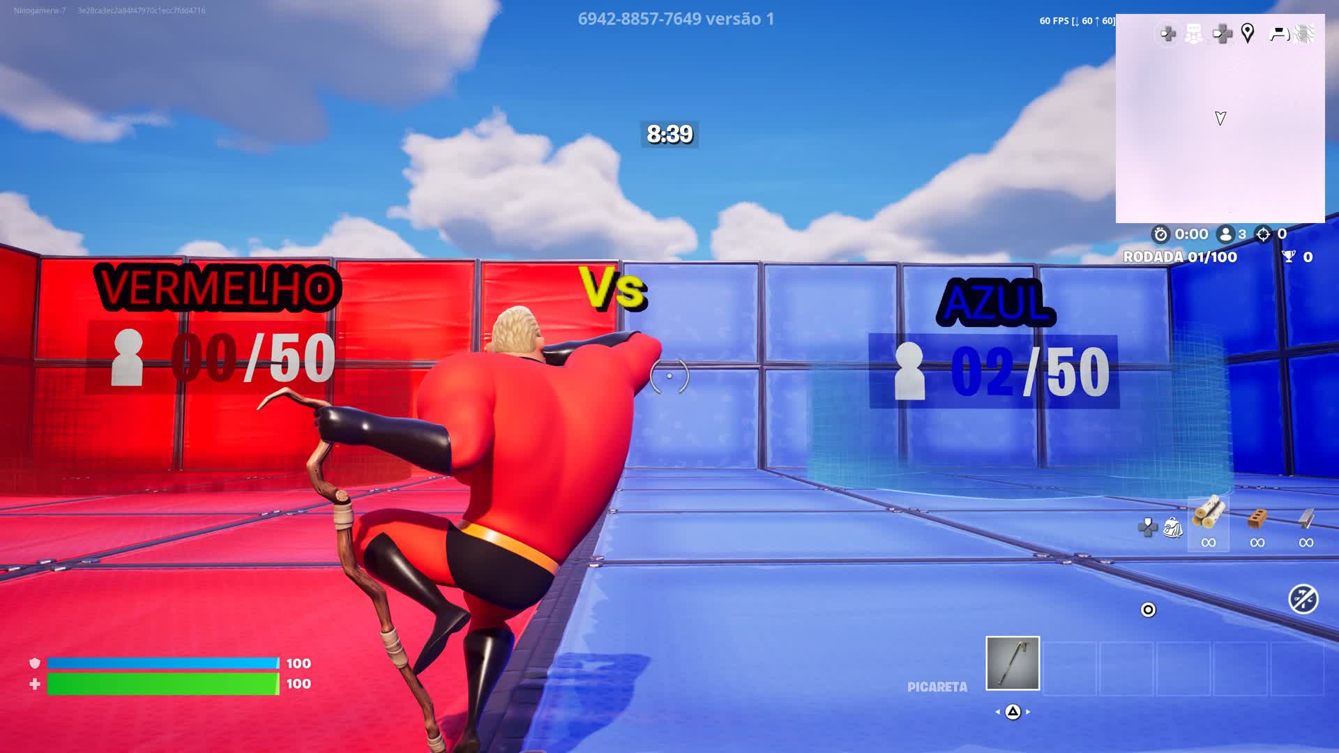 Red VS Blue Do Nino Gamer w7