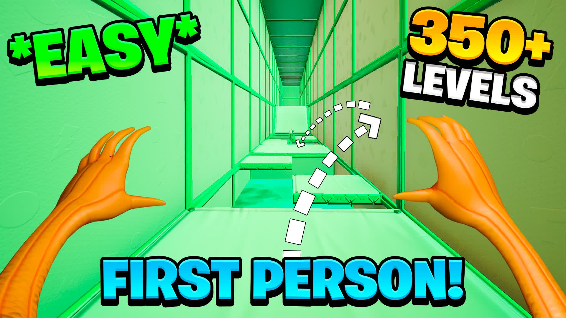 FIRST PERSON PARKOUR +350 LEVELS ⭐