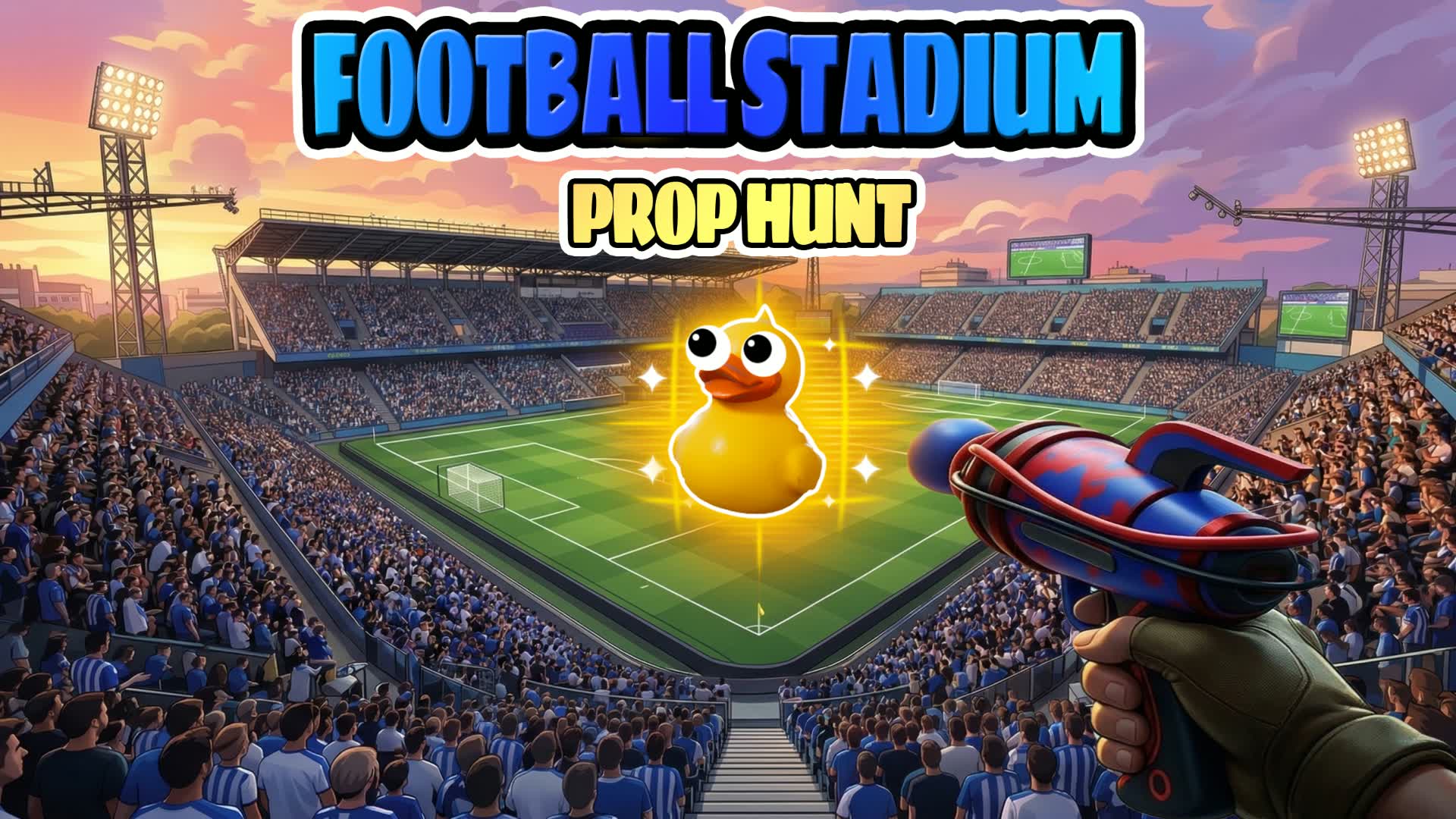 HIDE AND SEEK FOOTBALL STADIUM PROP HUNT