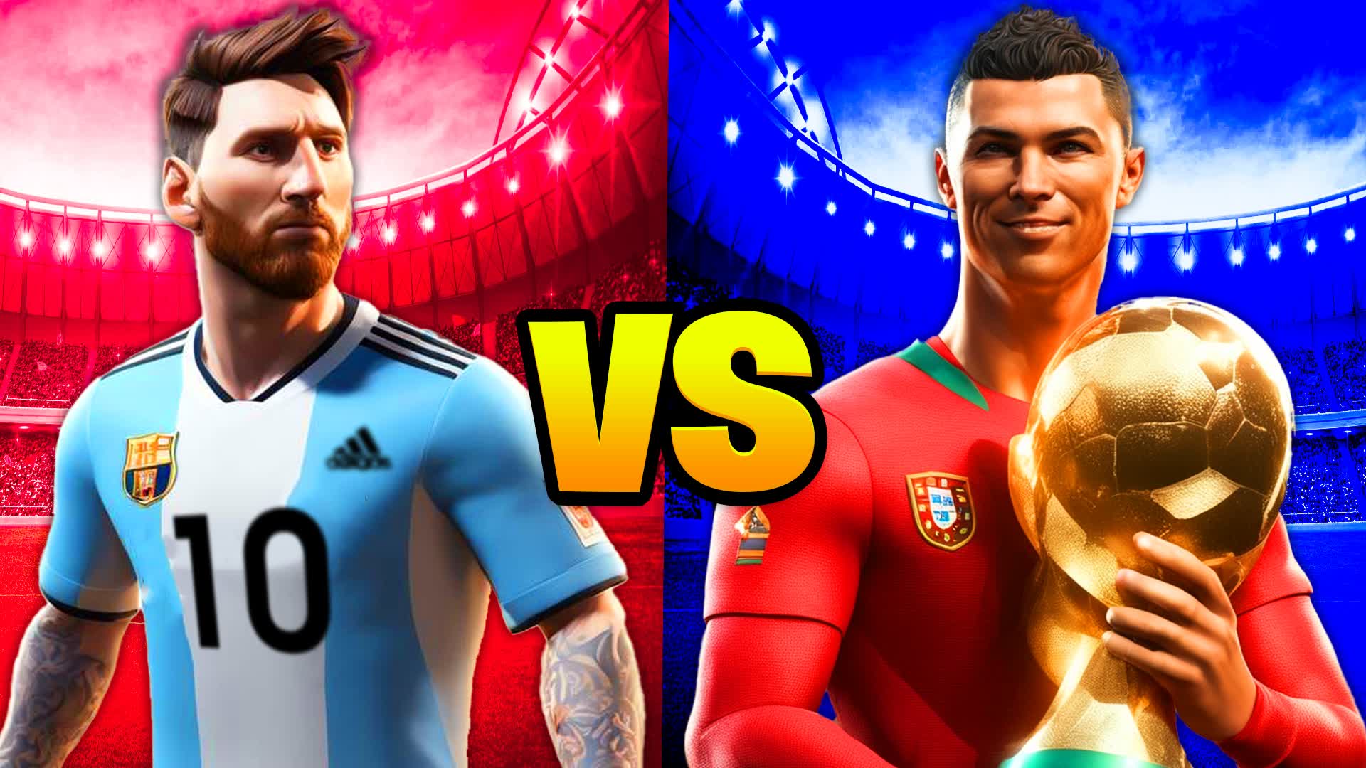 🐐RONALDO VS MESSI🏆
