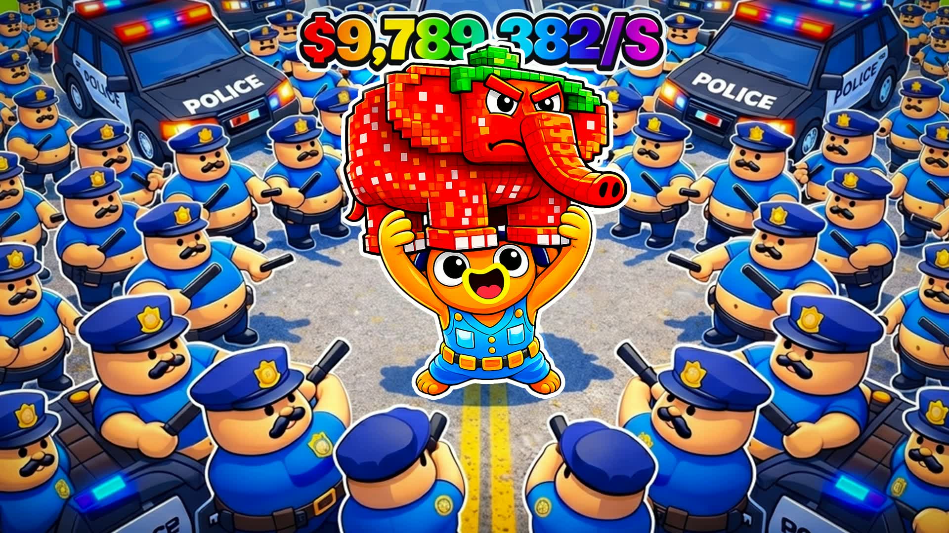 Escape Police for the Brainrots