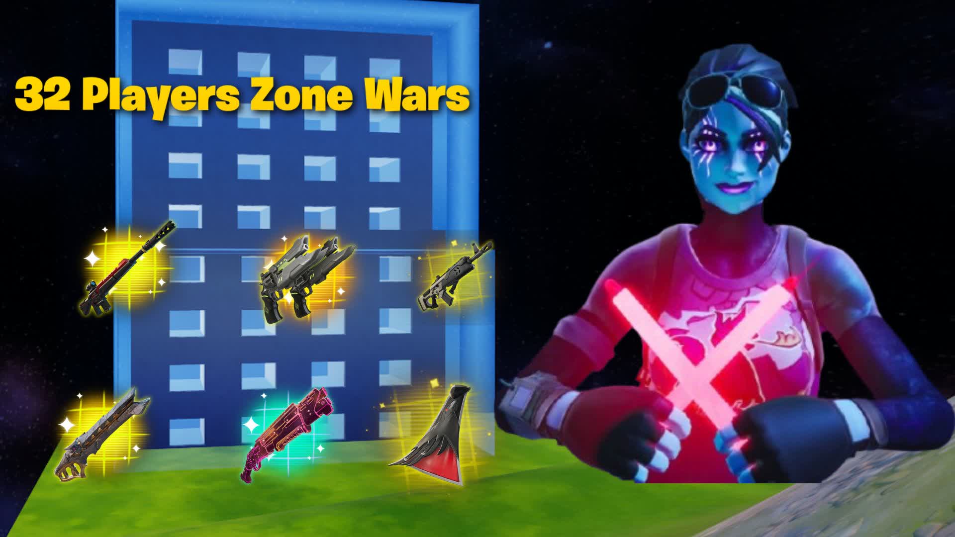 🏆32 Players Zone Wars [Chapter 6]🏆
