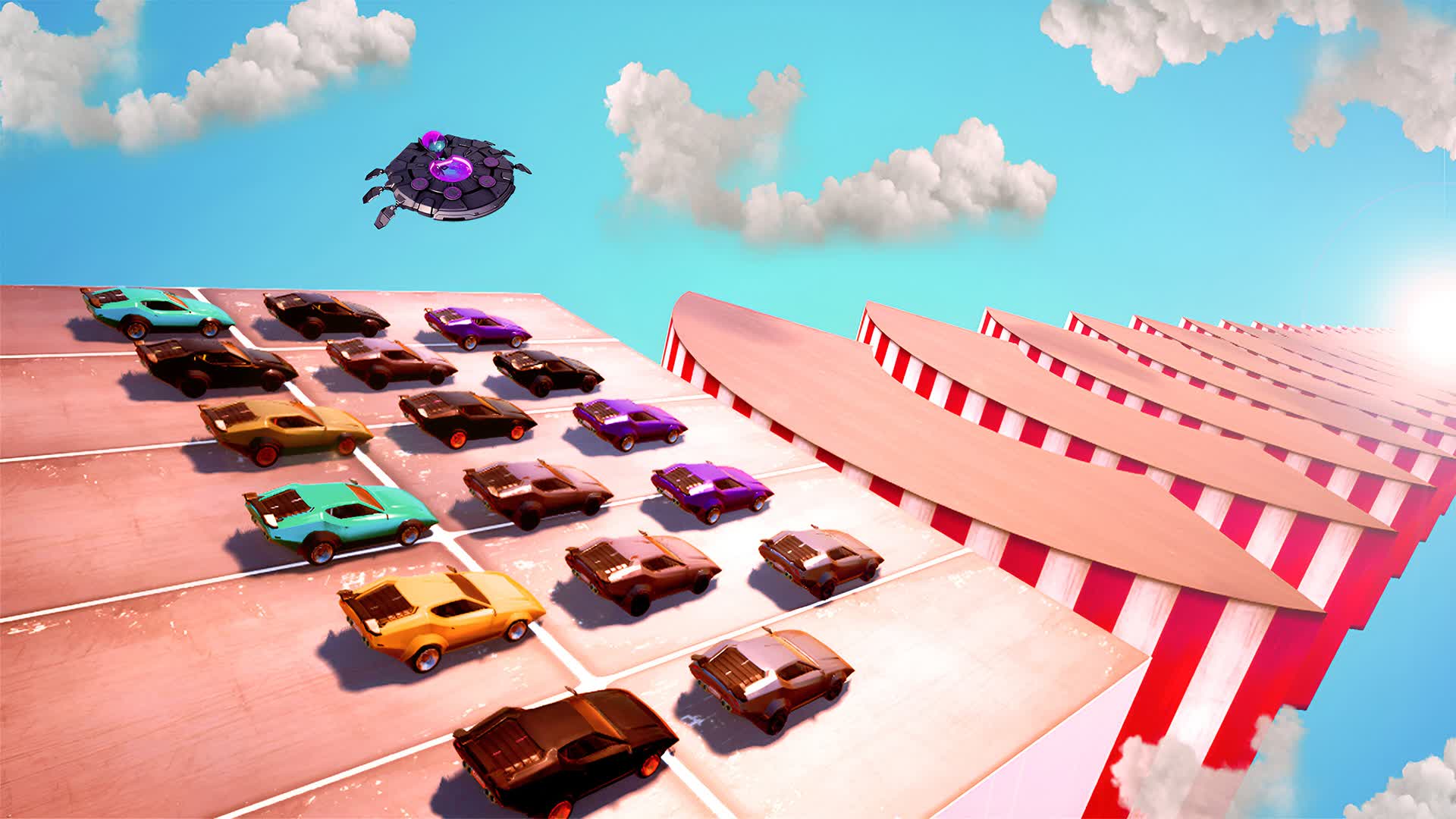 CARS MEGA RAMP UFO