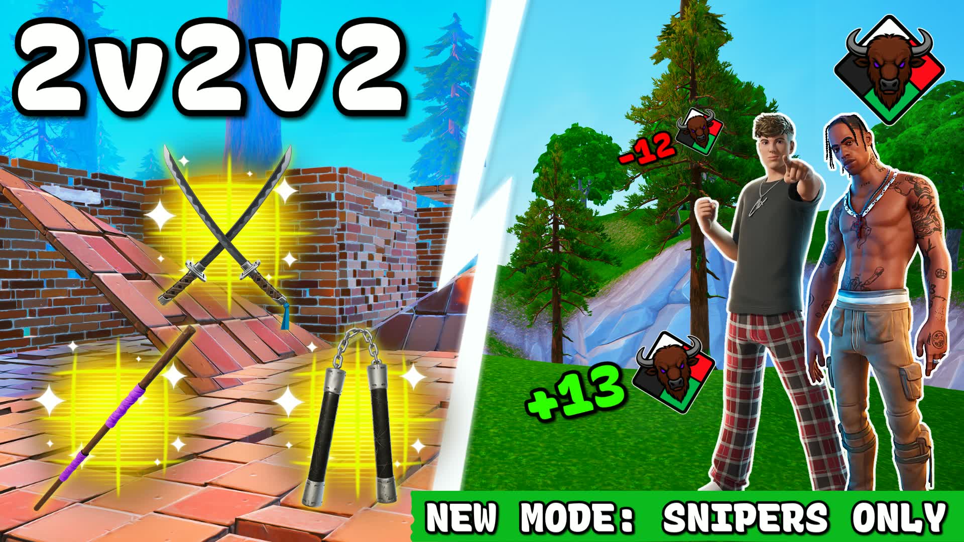 Nyati TMNT Zone Wars 2v2v2 🌀