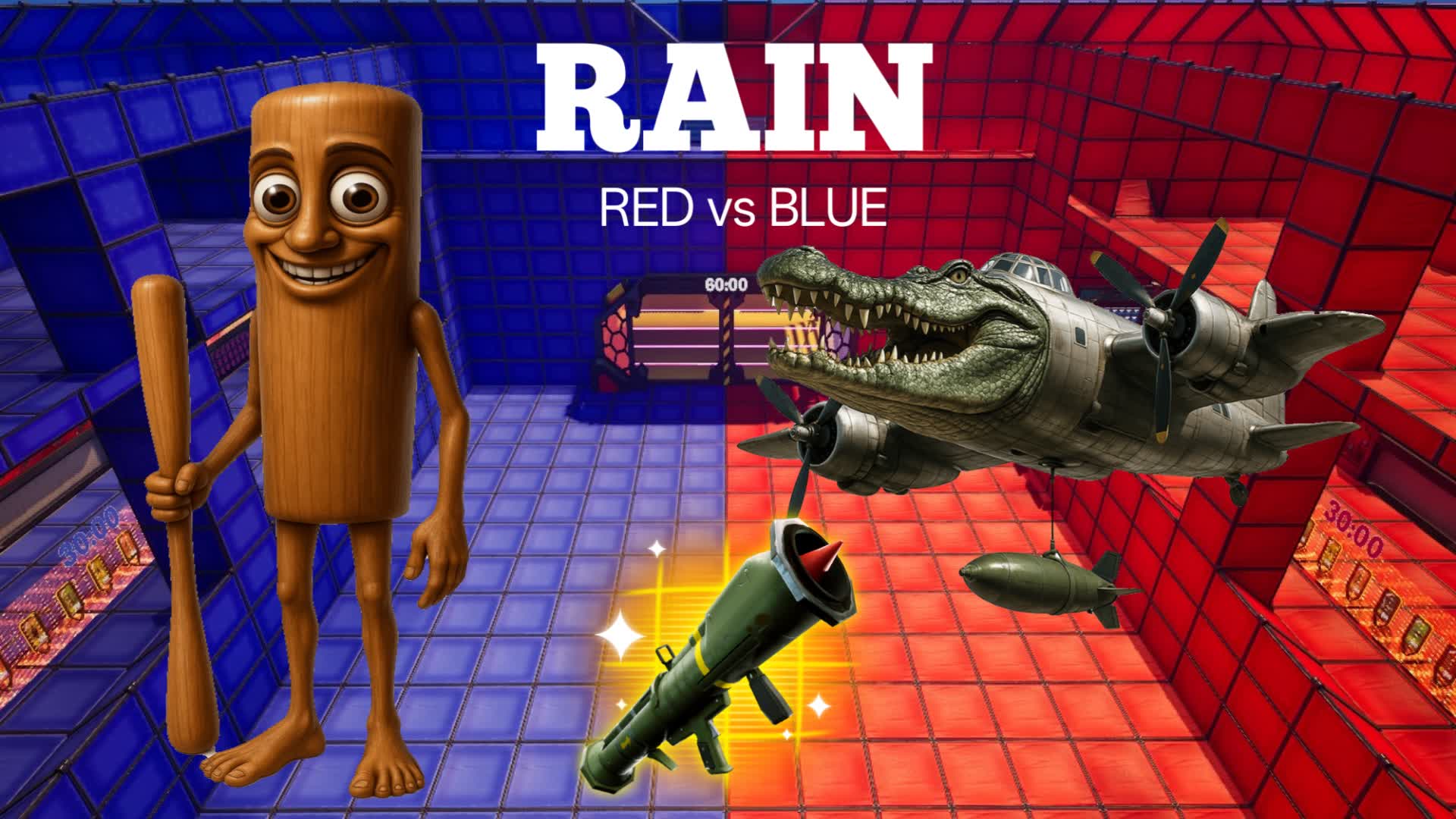 Rian Red vs Blue 🔴 🔵