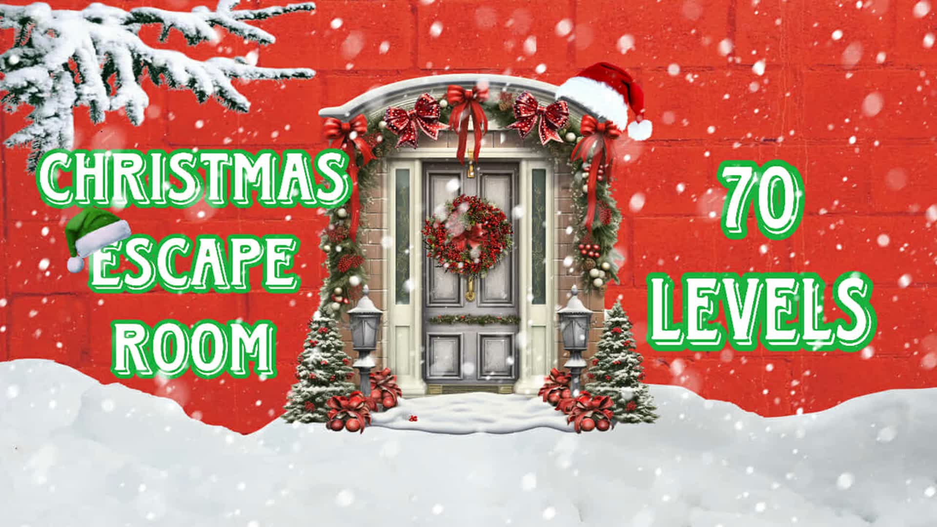 Christmas Escape Room 🎄 70 Levels