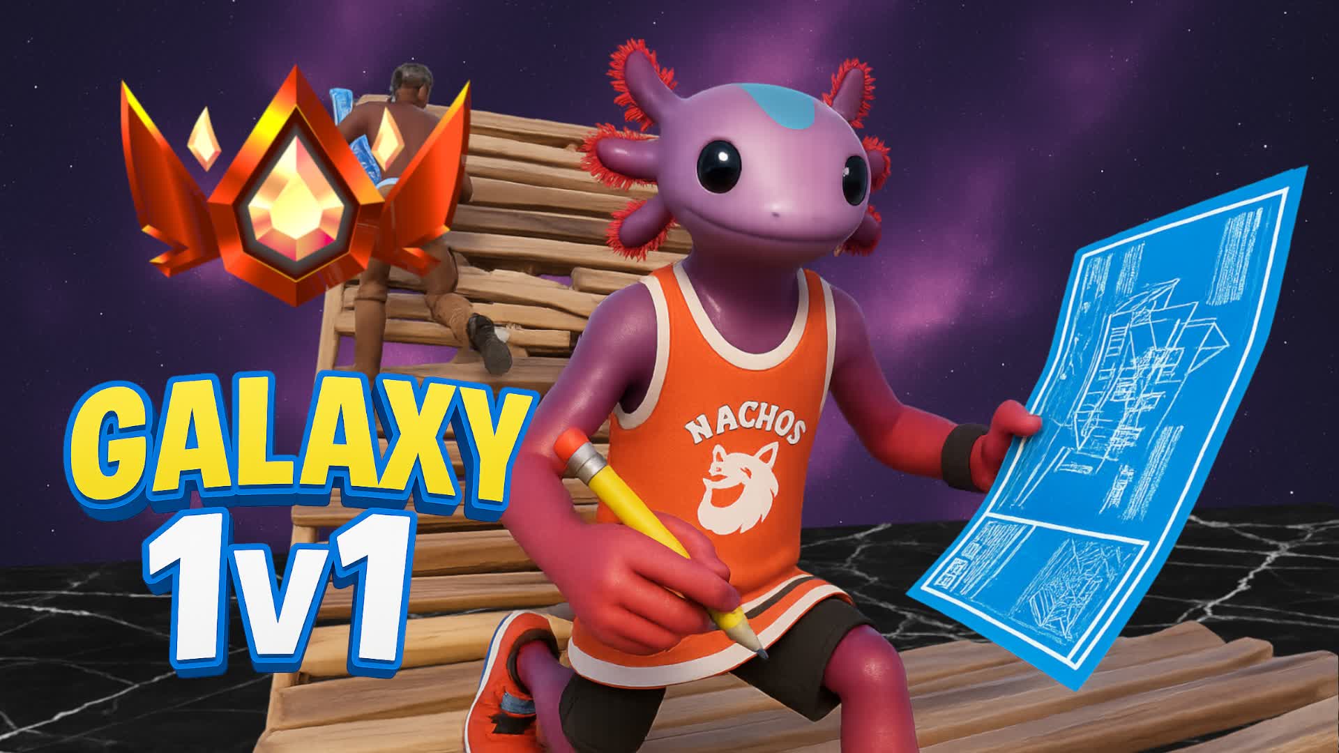 Galaxy 1V1 🌌🛸 (124 Items)
