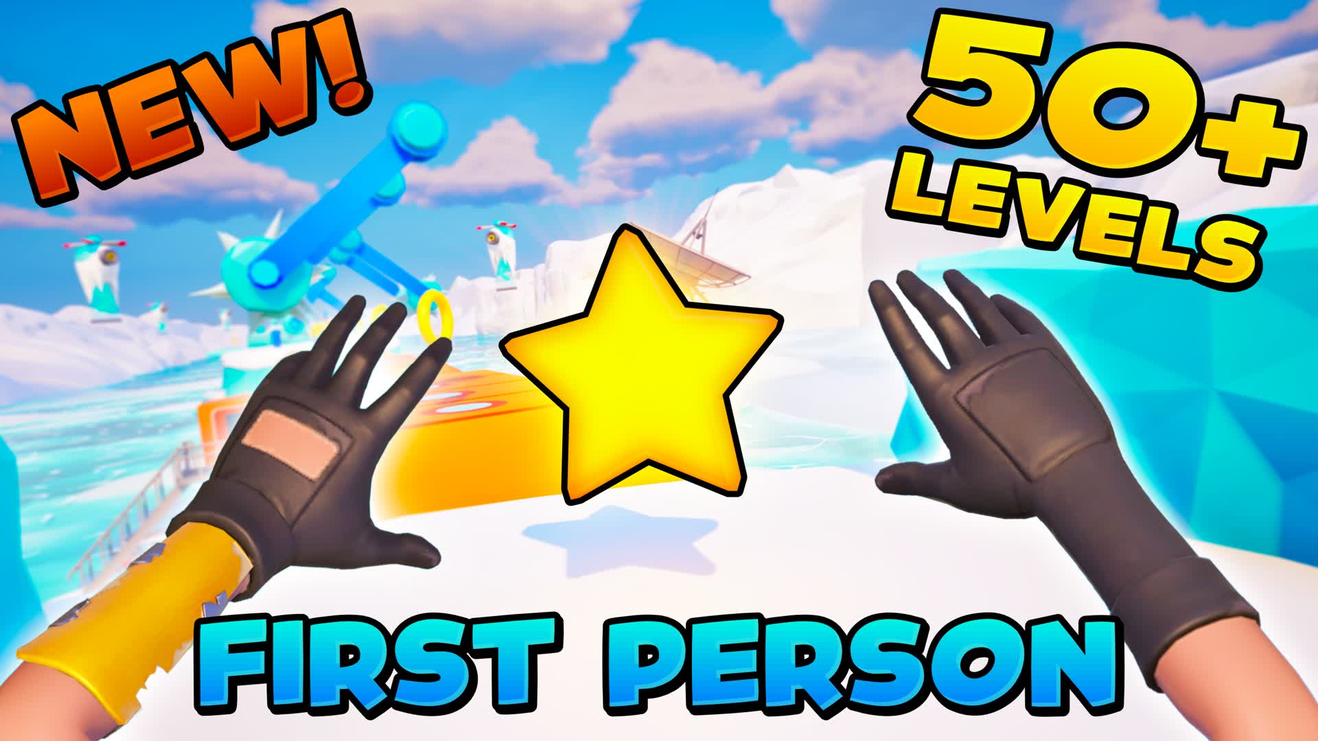 First Person Winter Parkour