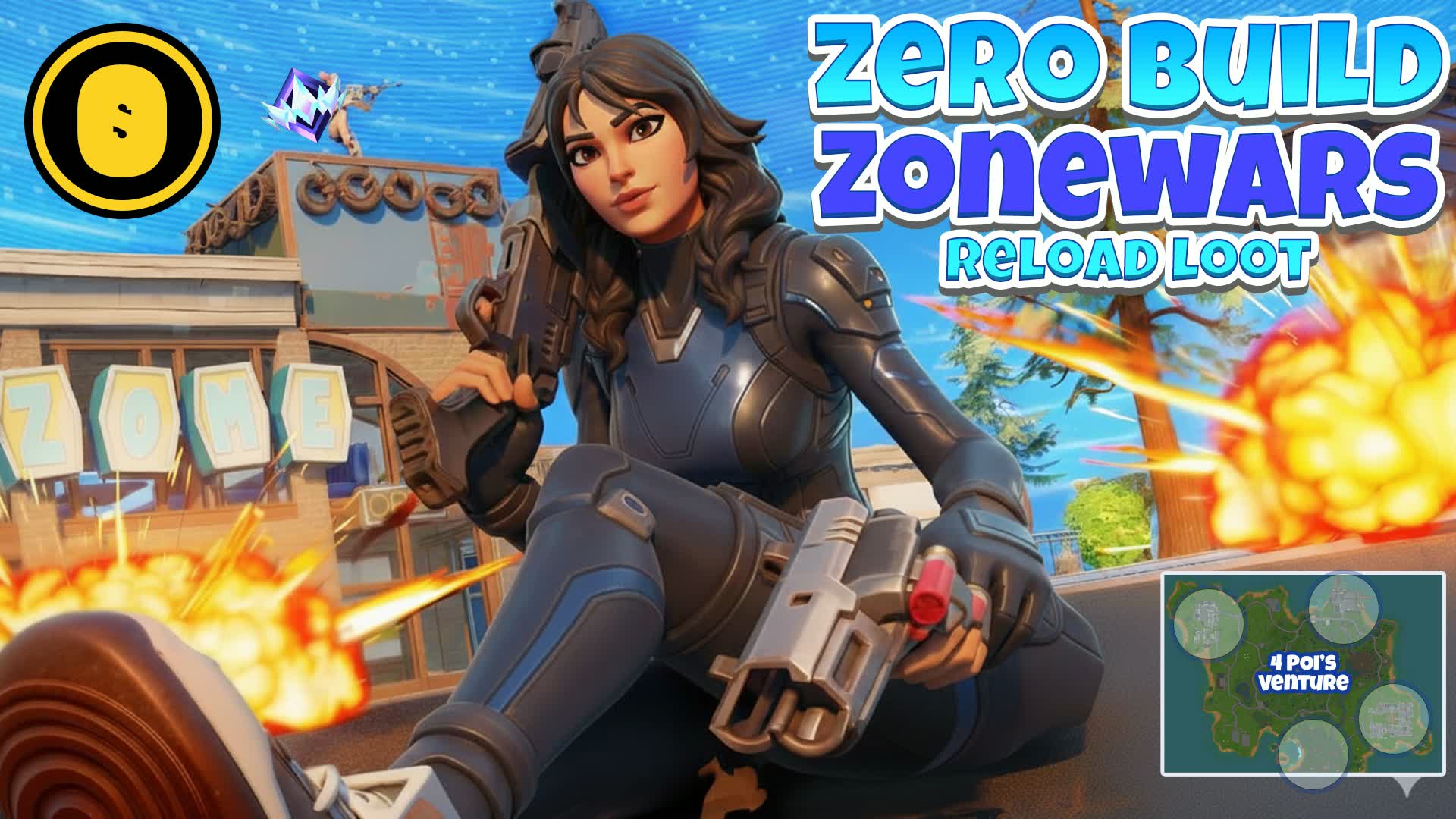 Zero Build Zonewars🌀Reload Loot 1V1V1🔄