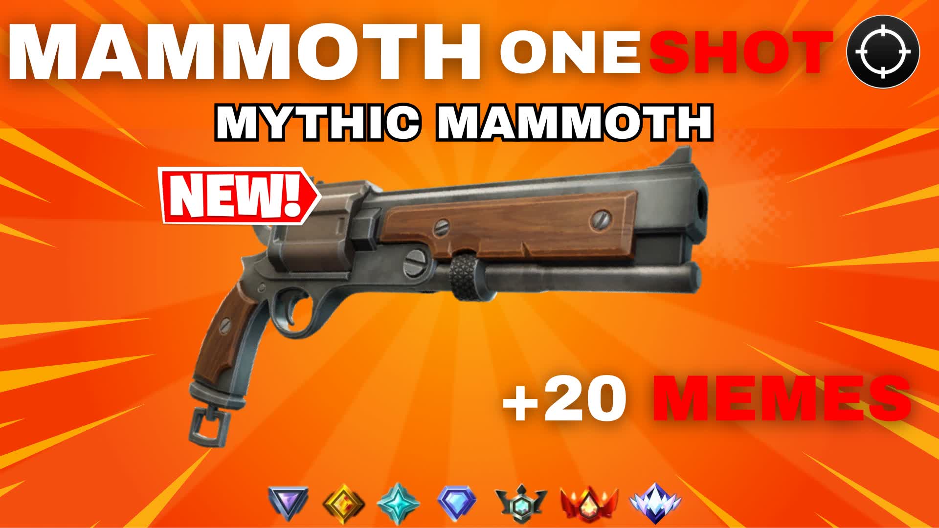 SUPER MAMMOTH ONE SHOT🎯🔫