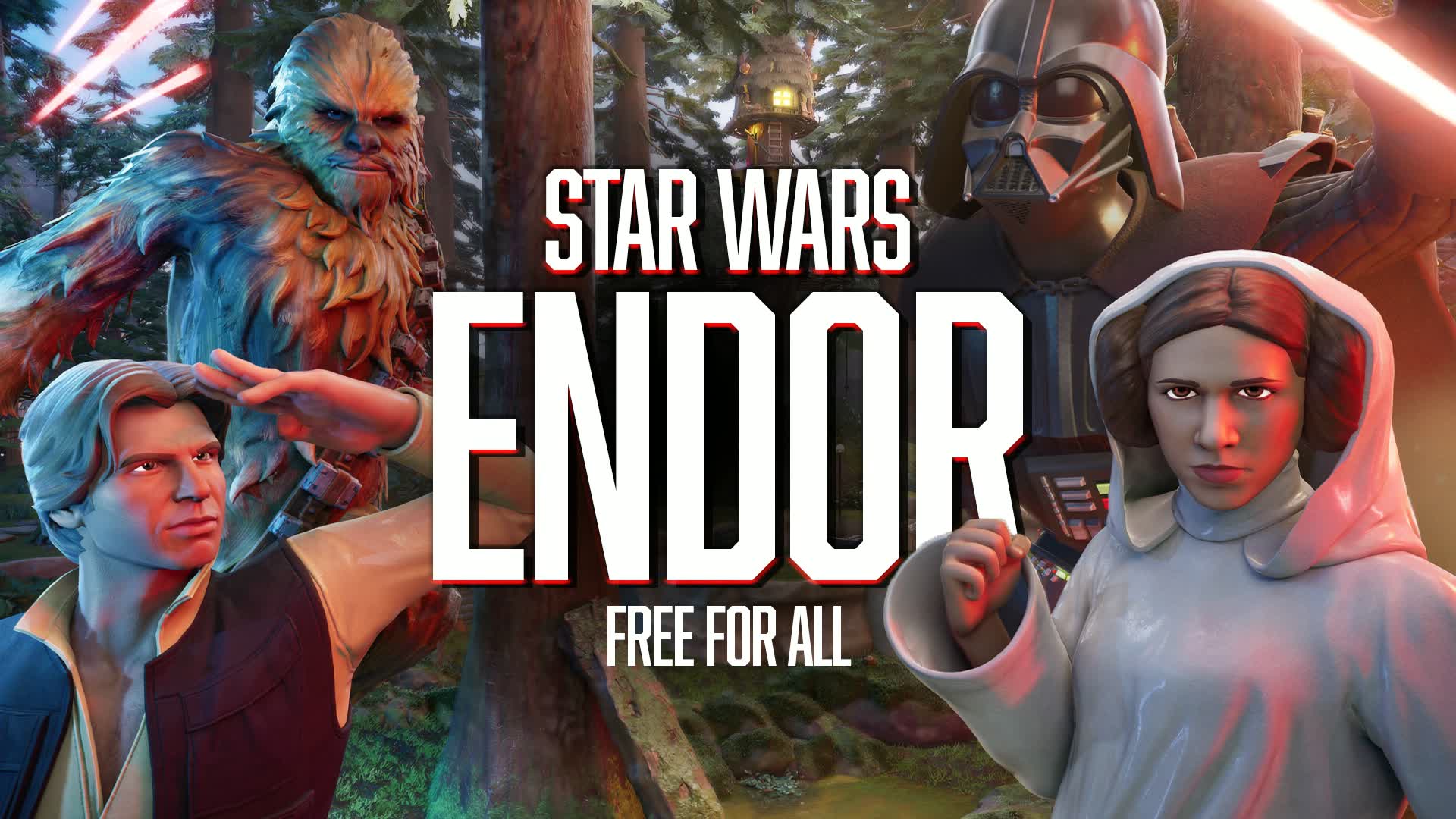 STAR WARS ENDOR BATTLE