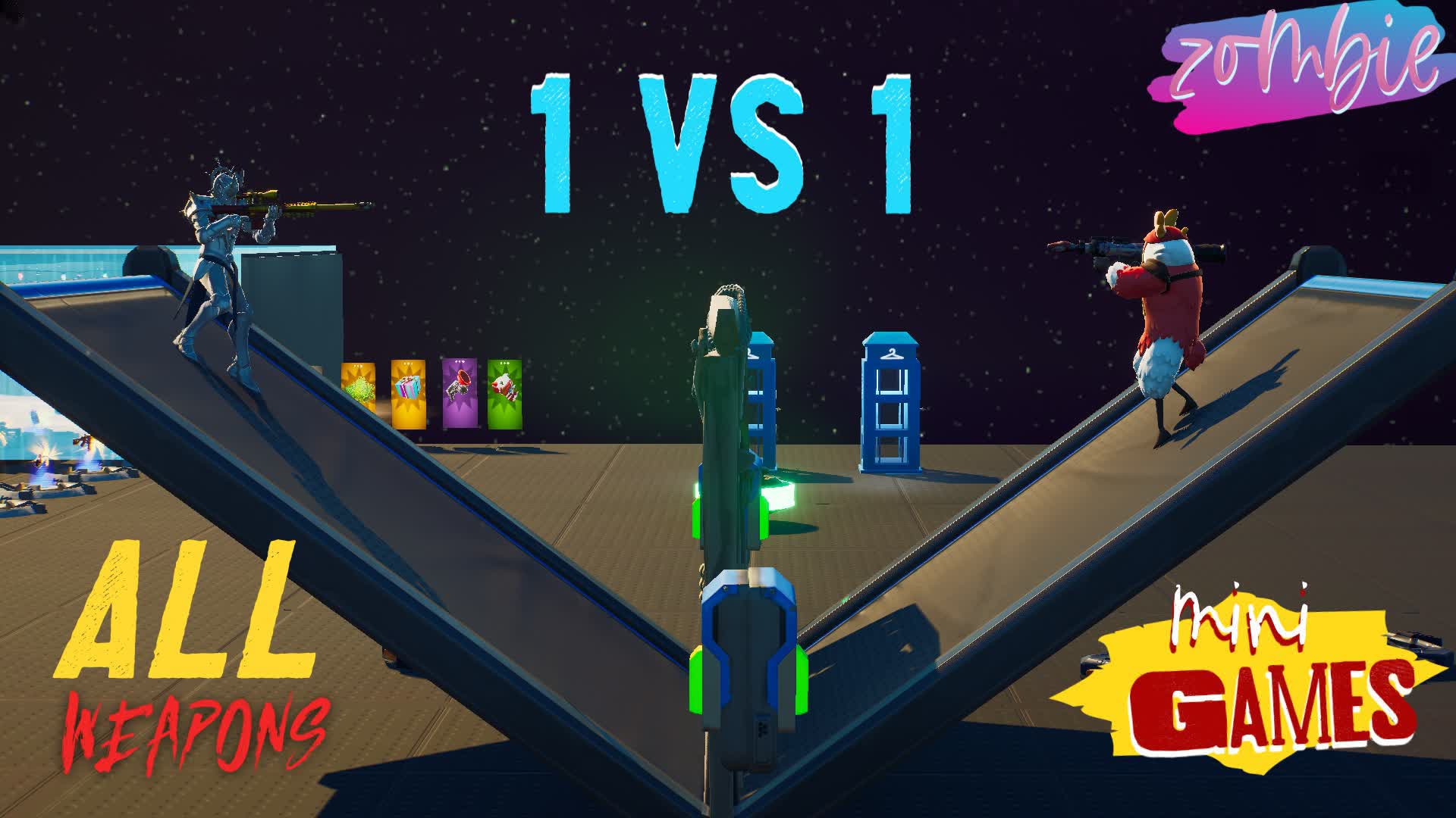 1 vs 1 Build Fight