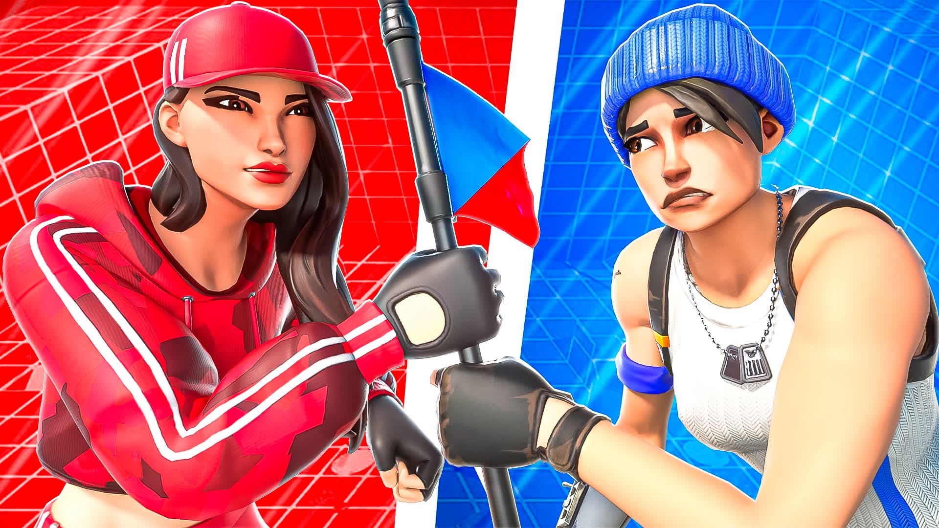 CAPTURE THE FLAG 🚩 RED VS BLUE