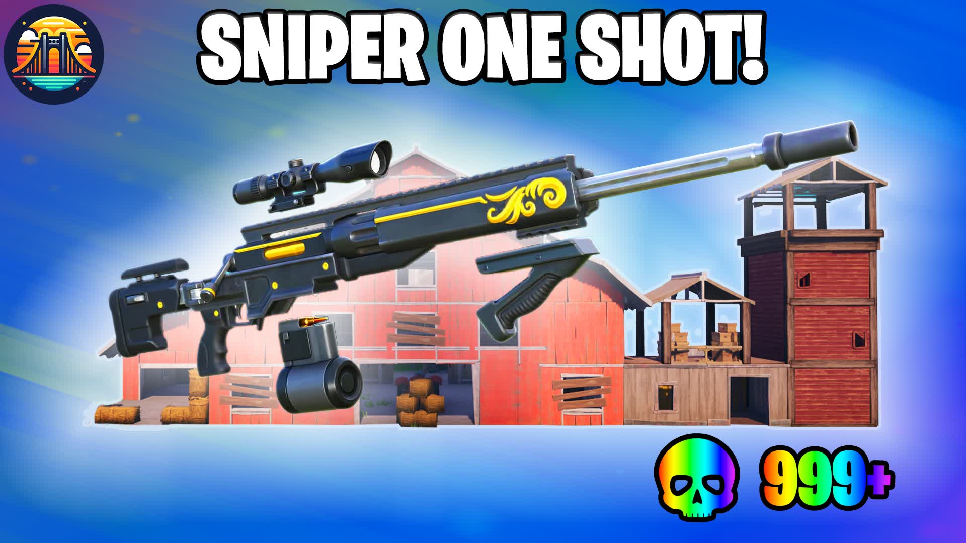 🎯BRIDGE SNIPER ONE SHOT💥 GUN GAME