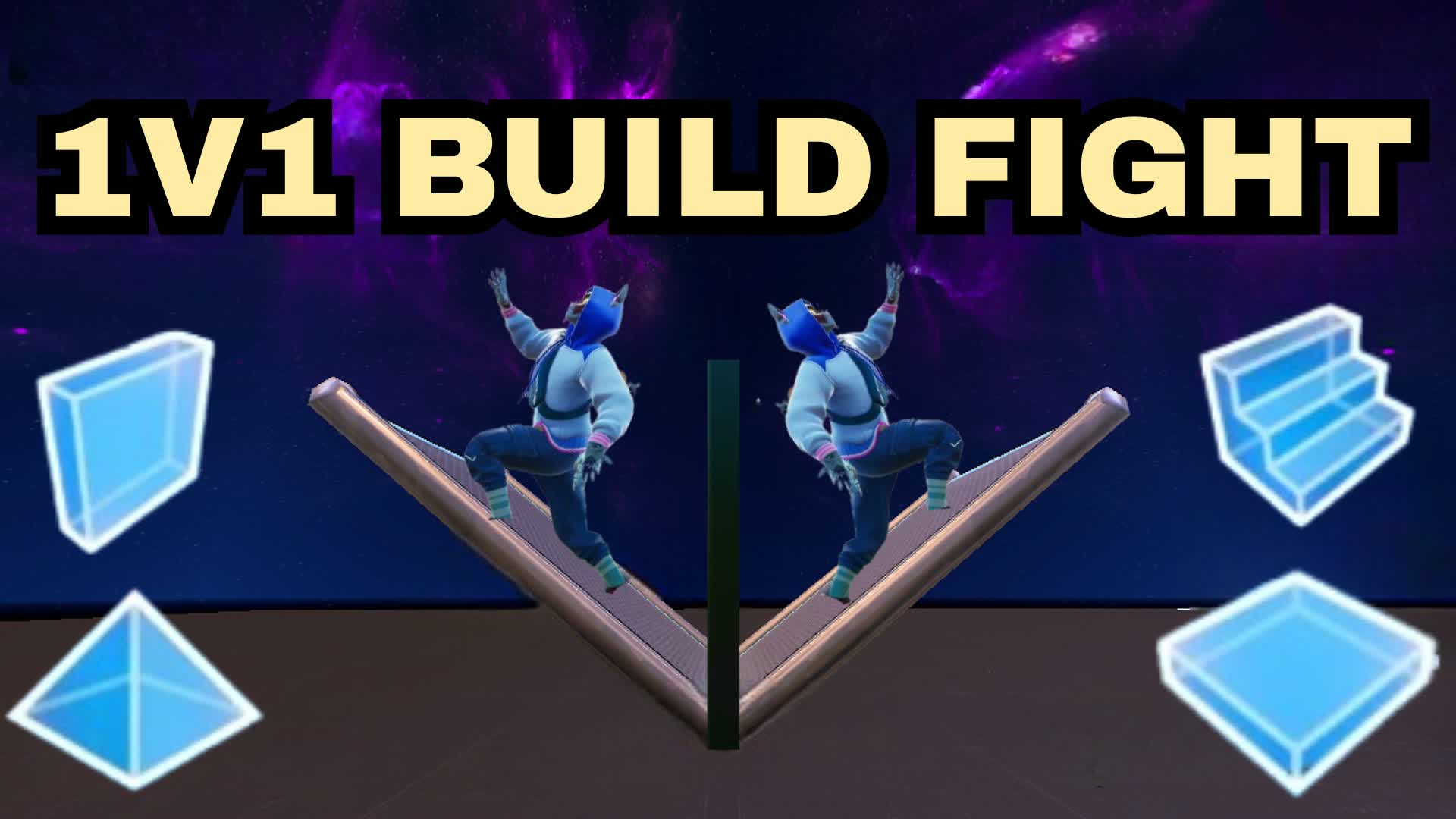 The 1V1 build fight