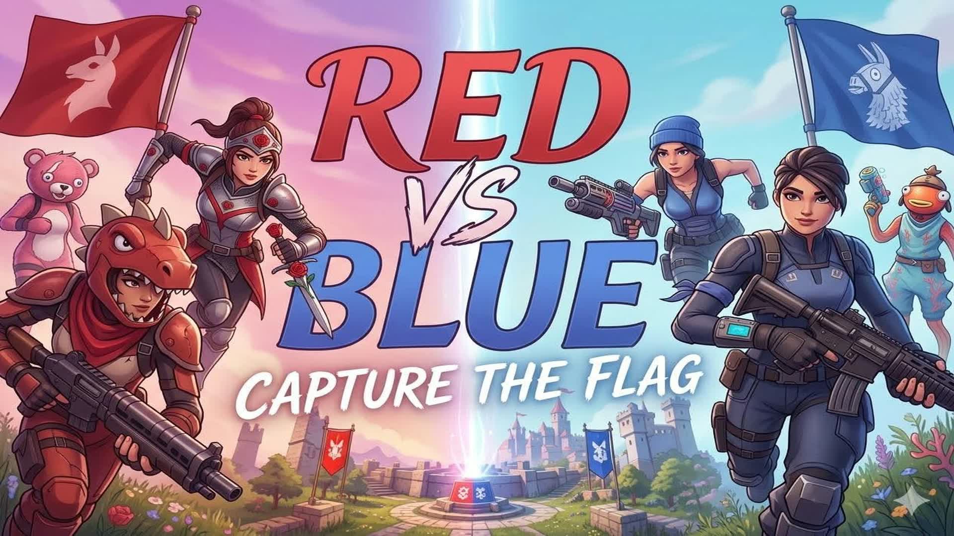 Red vs.Blue Capture the Flag