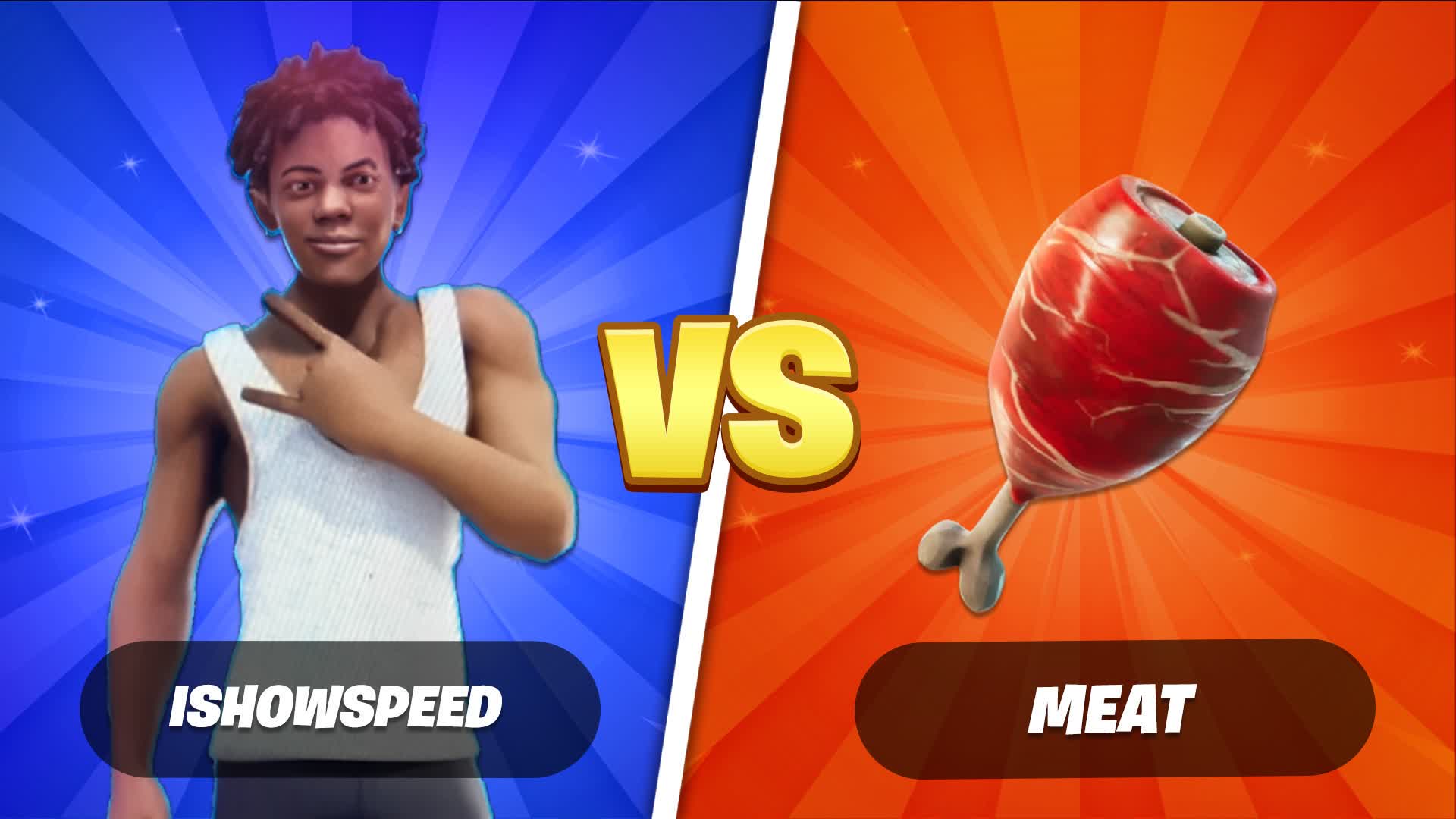 IShowSpeed VS Meat Red vs Blue🔴🔵