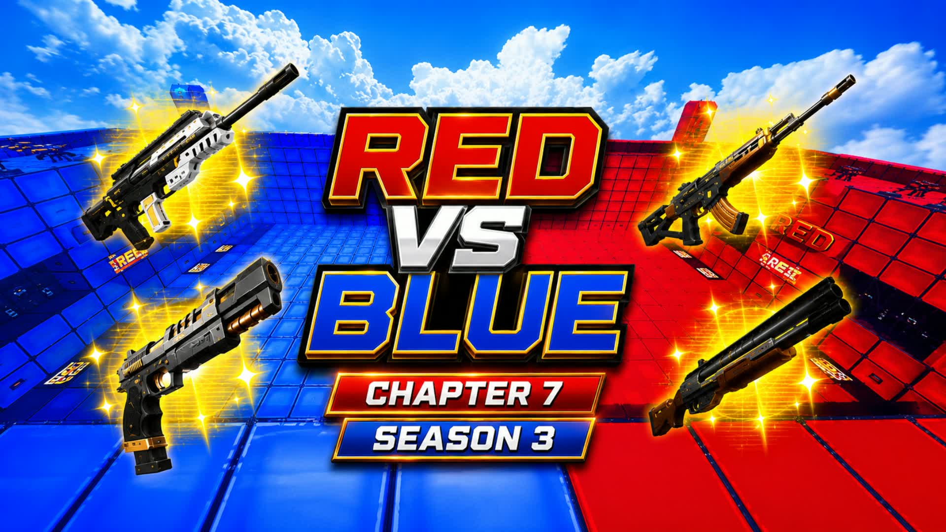 🔴RED VS BLUE🔵Crazy Fight