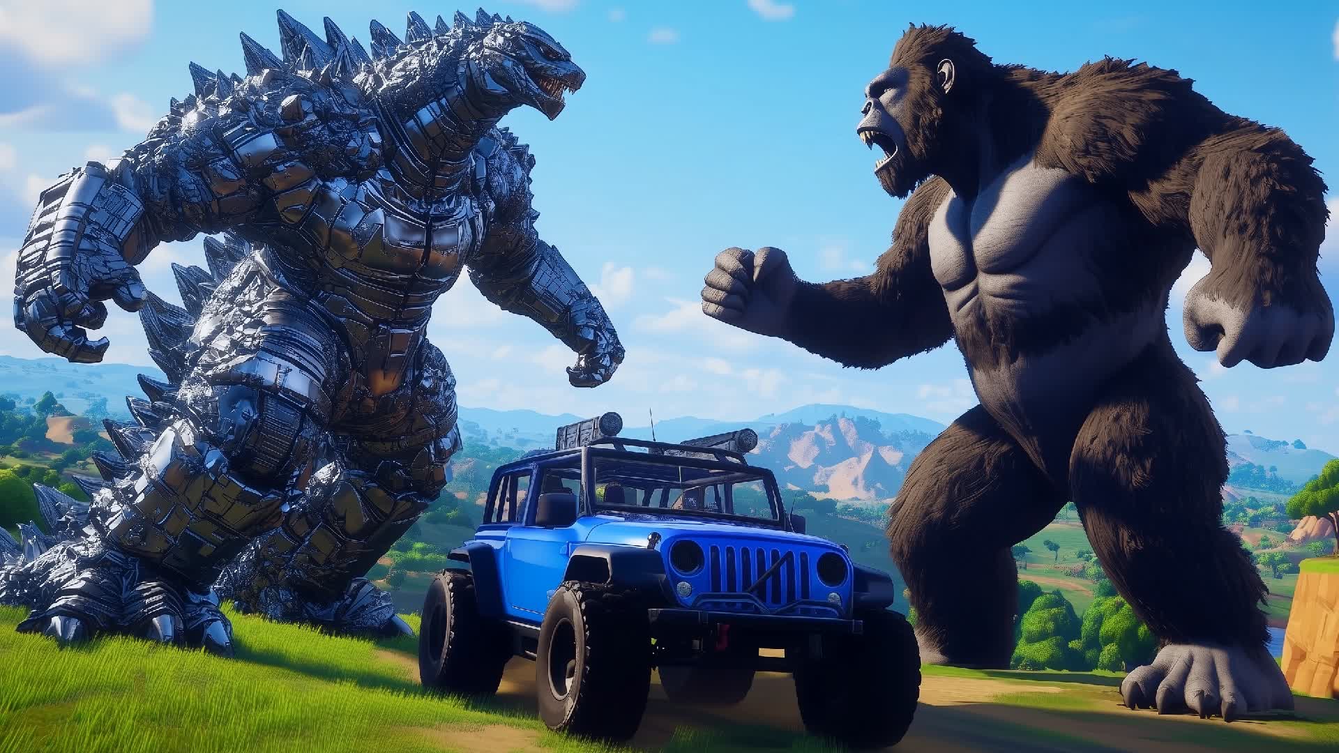 MECHAZILLA VS KONG - OPEN WORLD