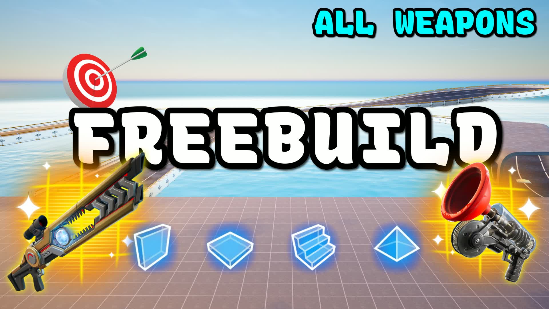 FreeBuild 1v1 - All Weapons