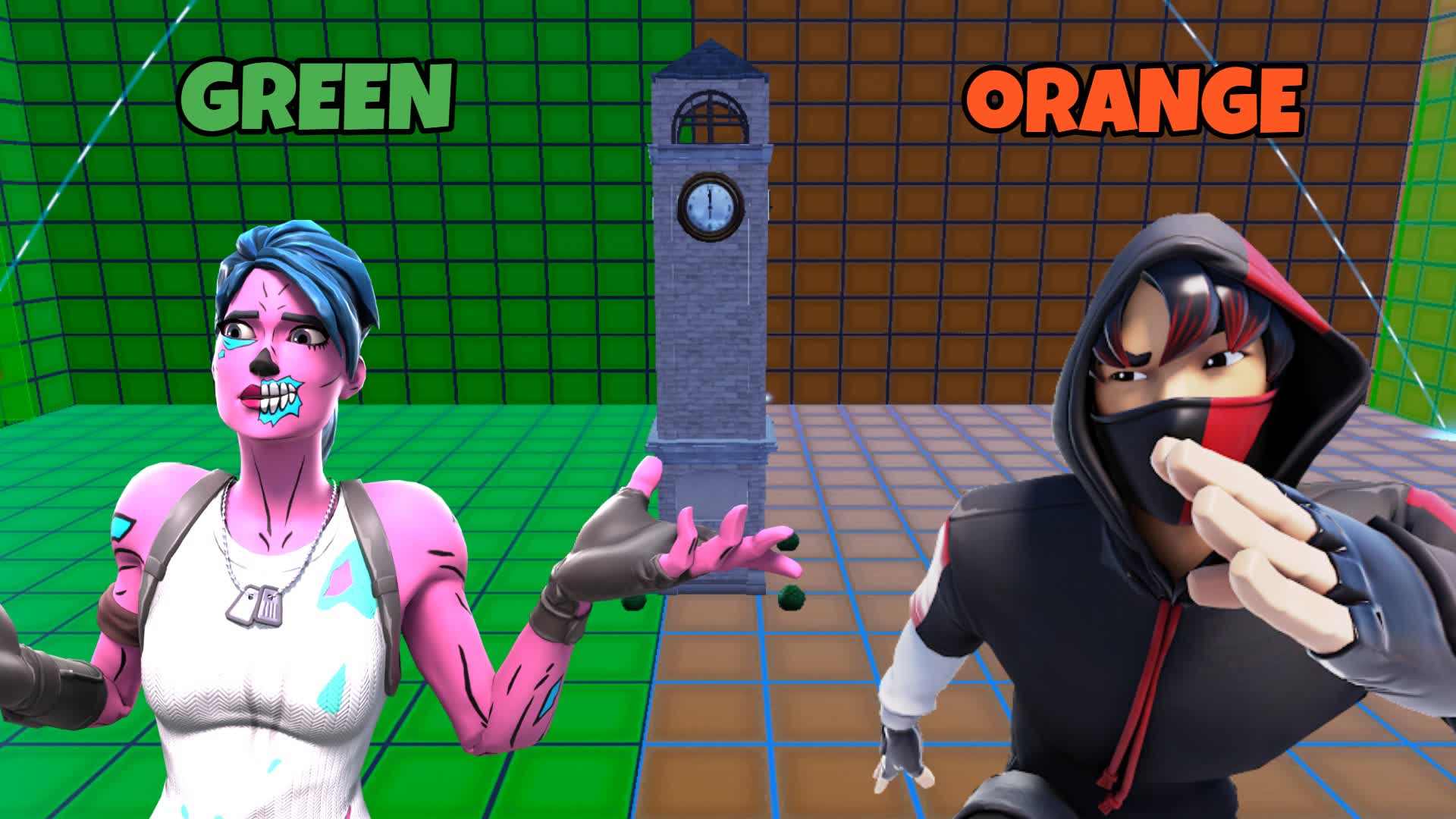 ULTRA ORANGE VS GREEN 🍊 🥗
