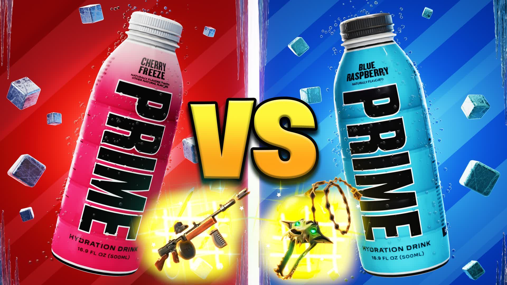 PRIME RED VS BLUE🔴🔵