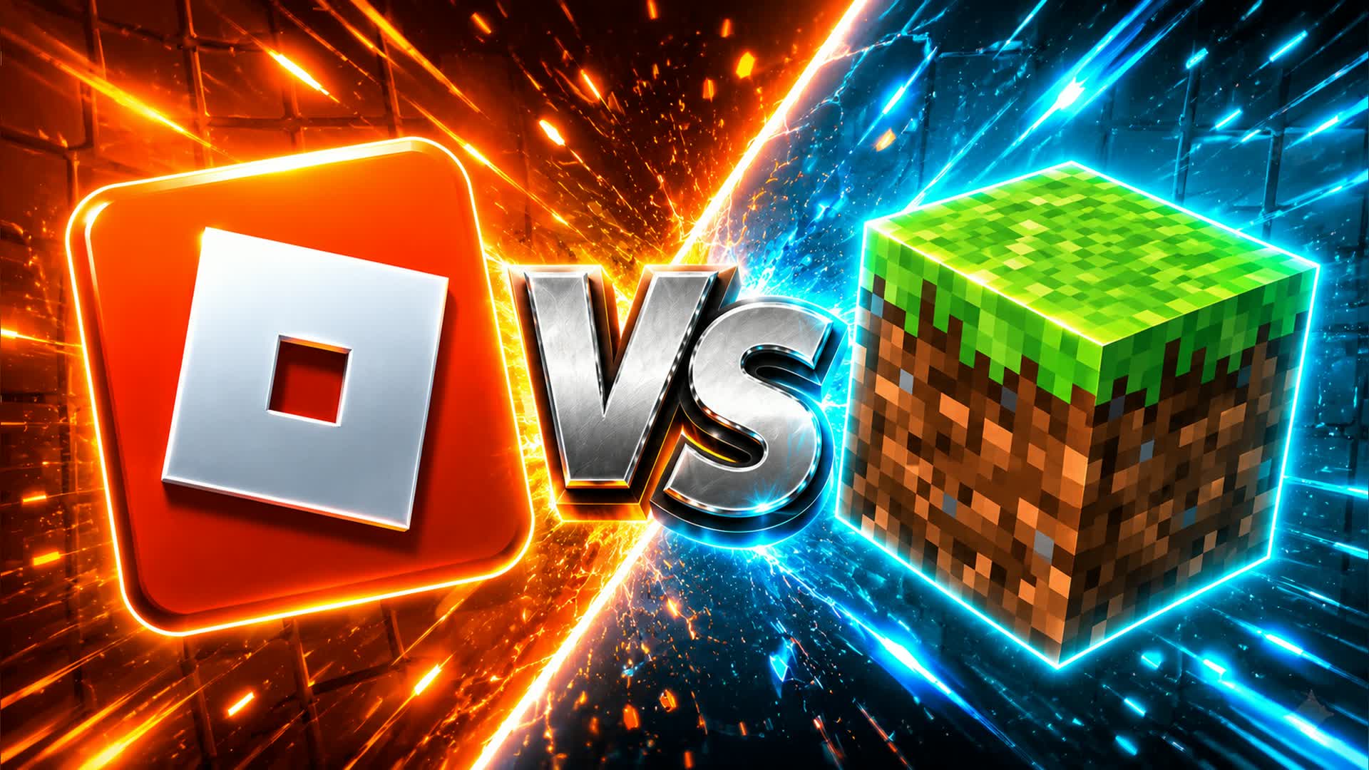 RED VS BLUE GLITCH 🔴🔵
