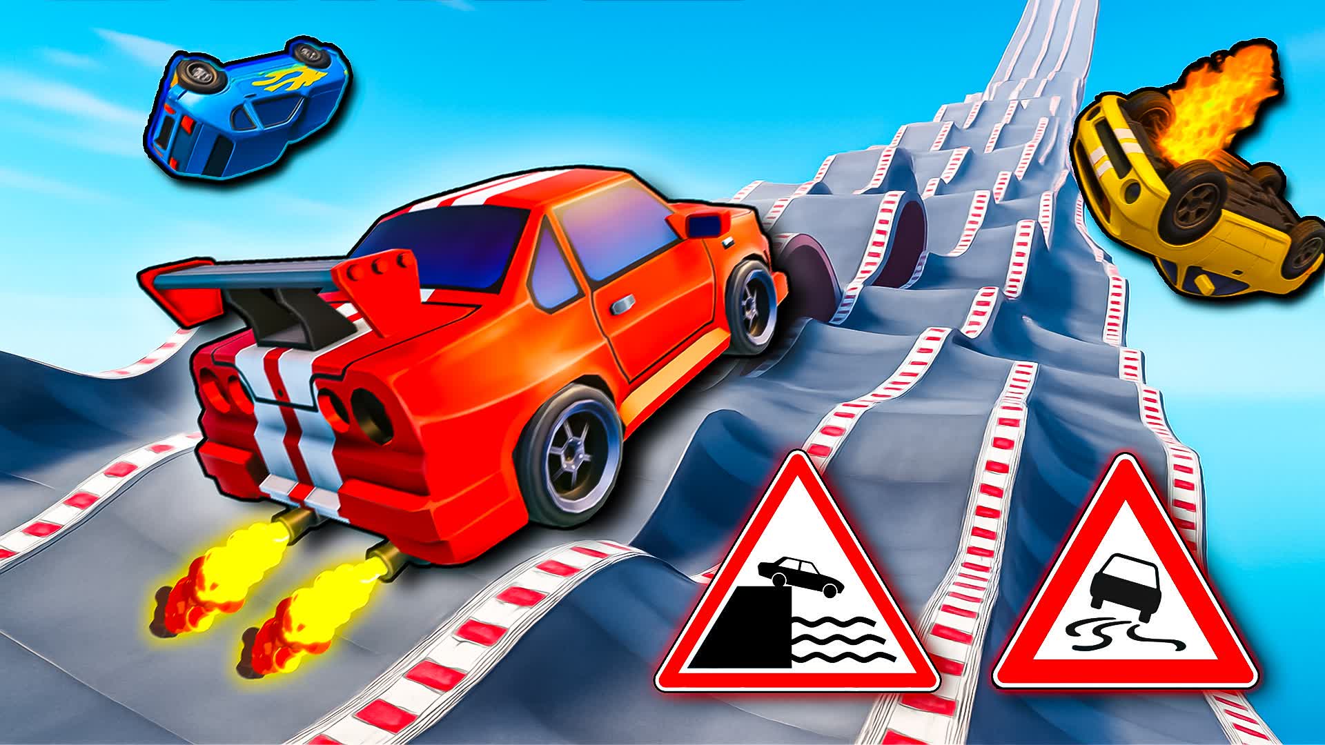 🚗 XTREME MEGA RAMP CARS GAME 🚀