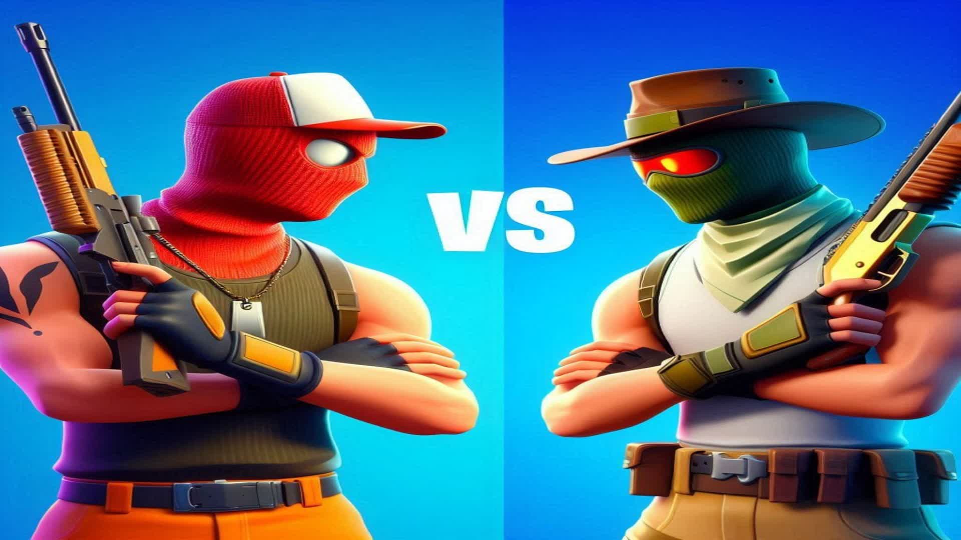 1V1 build fight