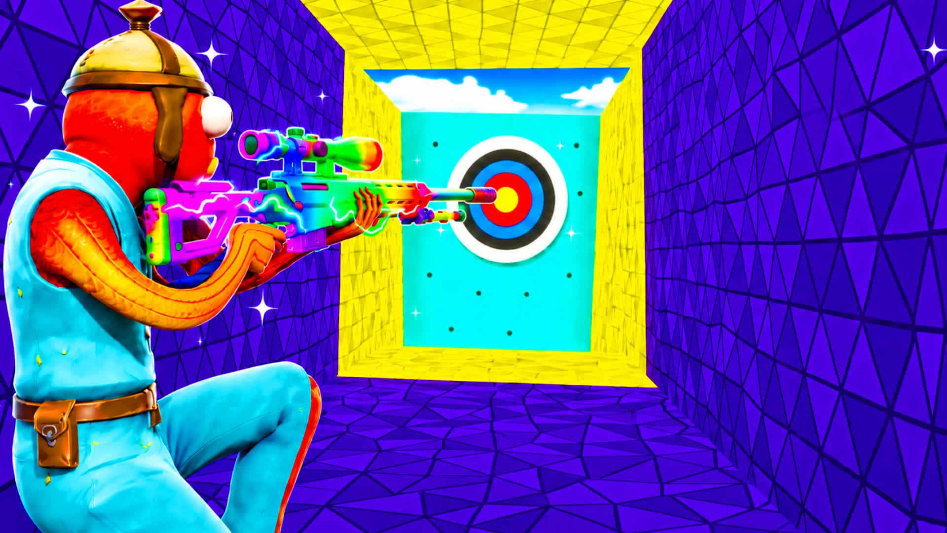 FISHSTICK TRICKSHOT PARKOUR🎯100 LEVELS
