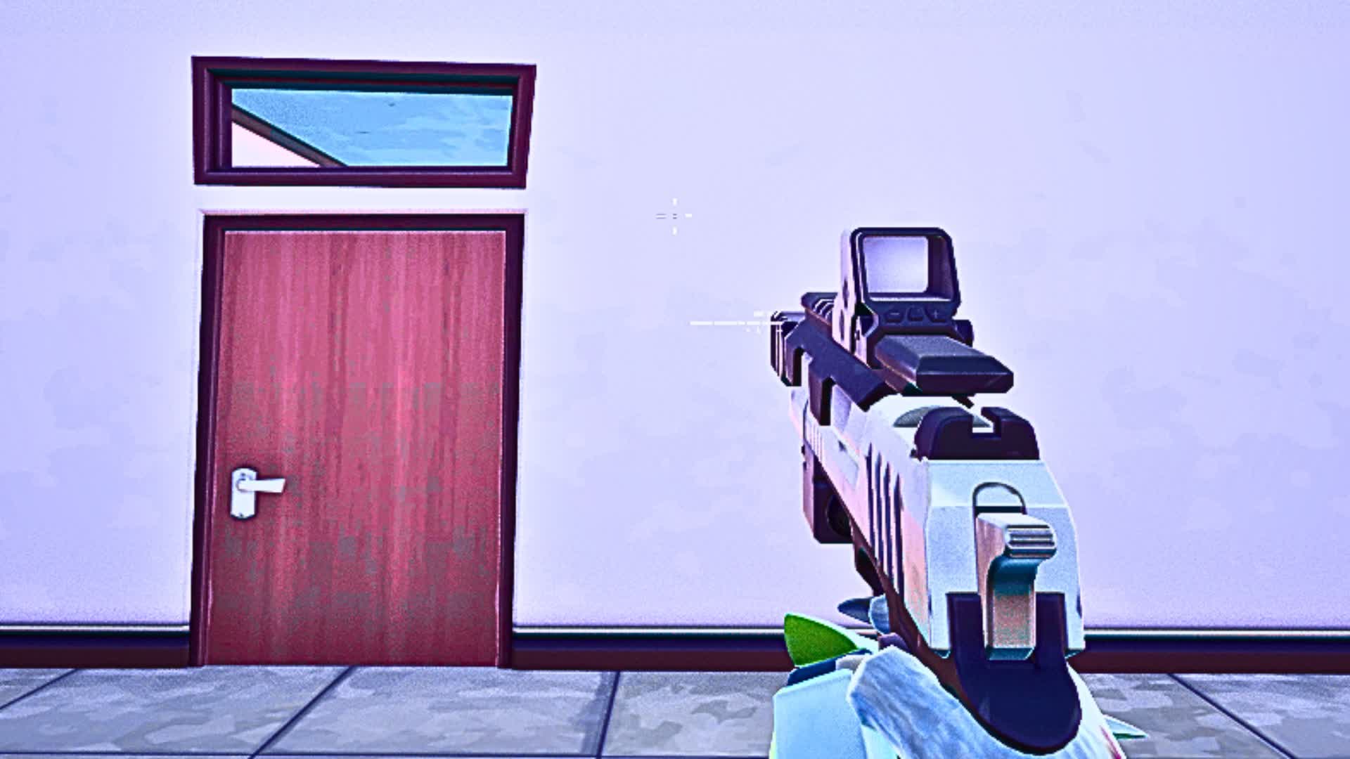 DOOR FIRST PERSON GUN GAME🎯ONE SHOT