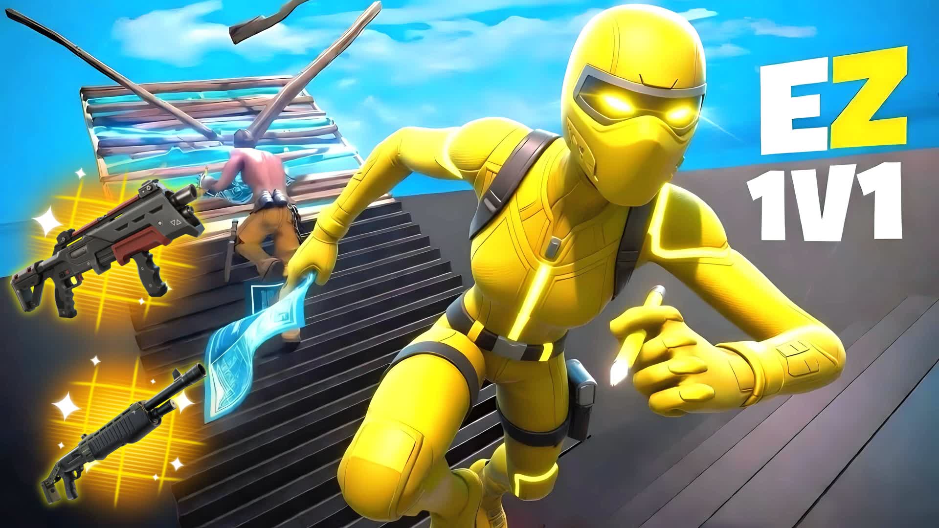 1V1 EZ BUILD FIGHTS 🔁