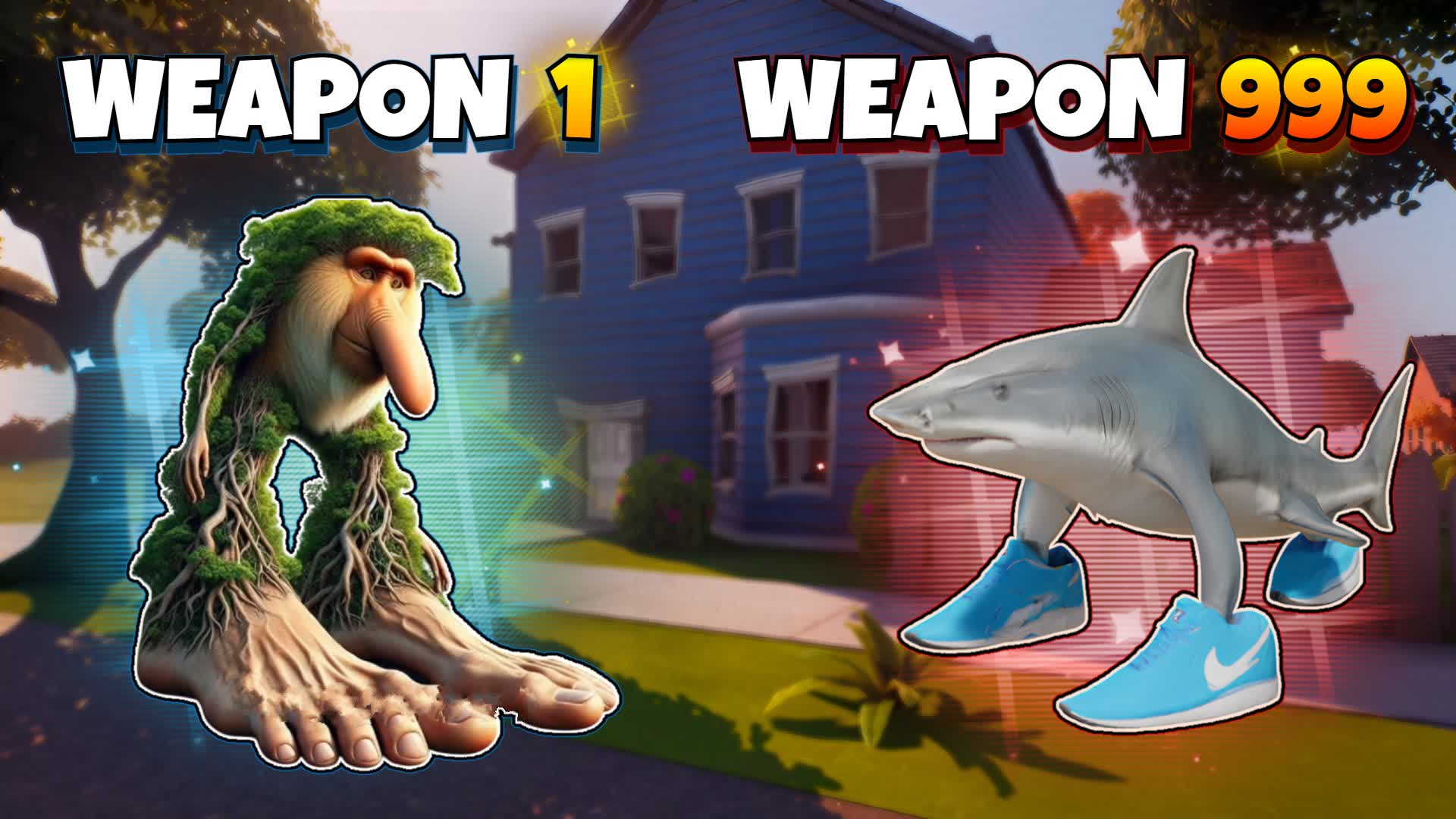 ⭐ BRAINROT SALTY GUN GAME  🎯 ONE SHOT