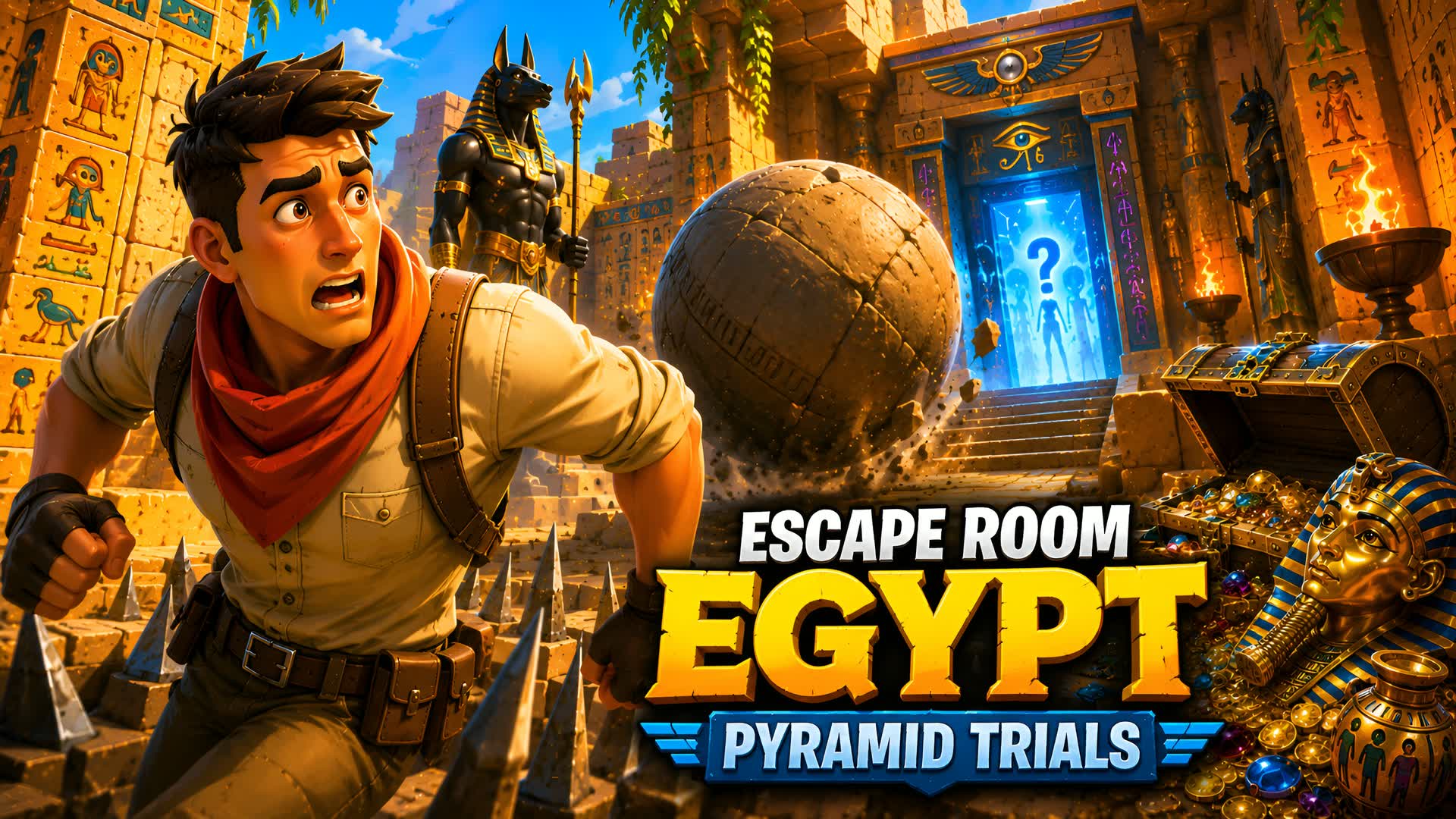 Escape Room Egypt: Pyramid Trials 🐪