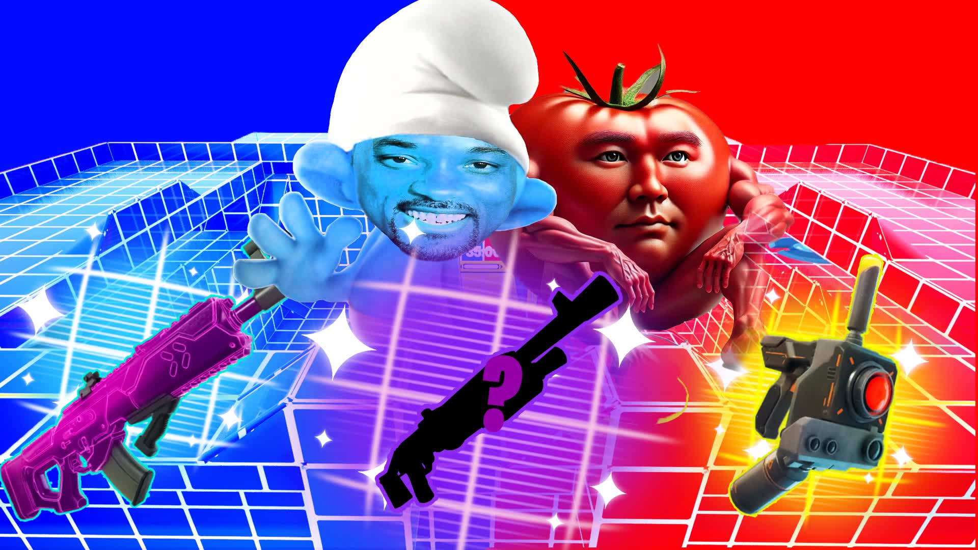 🔴🔵BRAI🦍ROT RED VS BLUE 🔴🔵