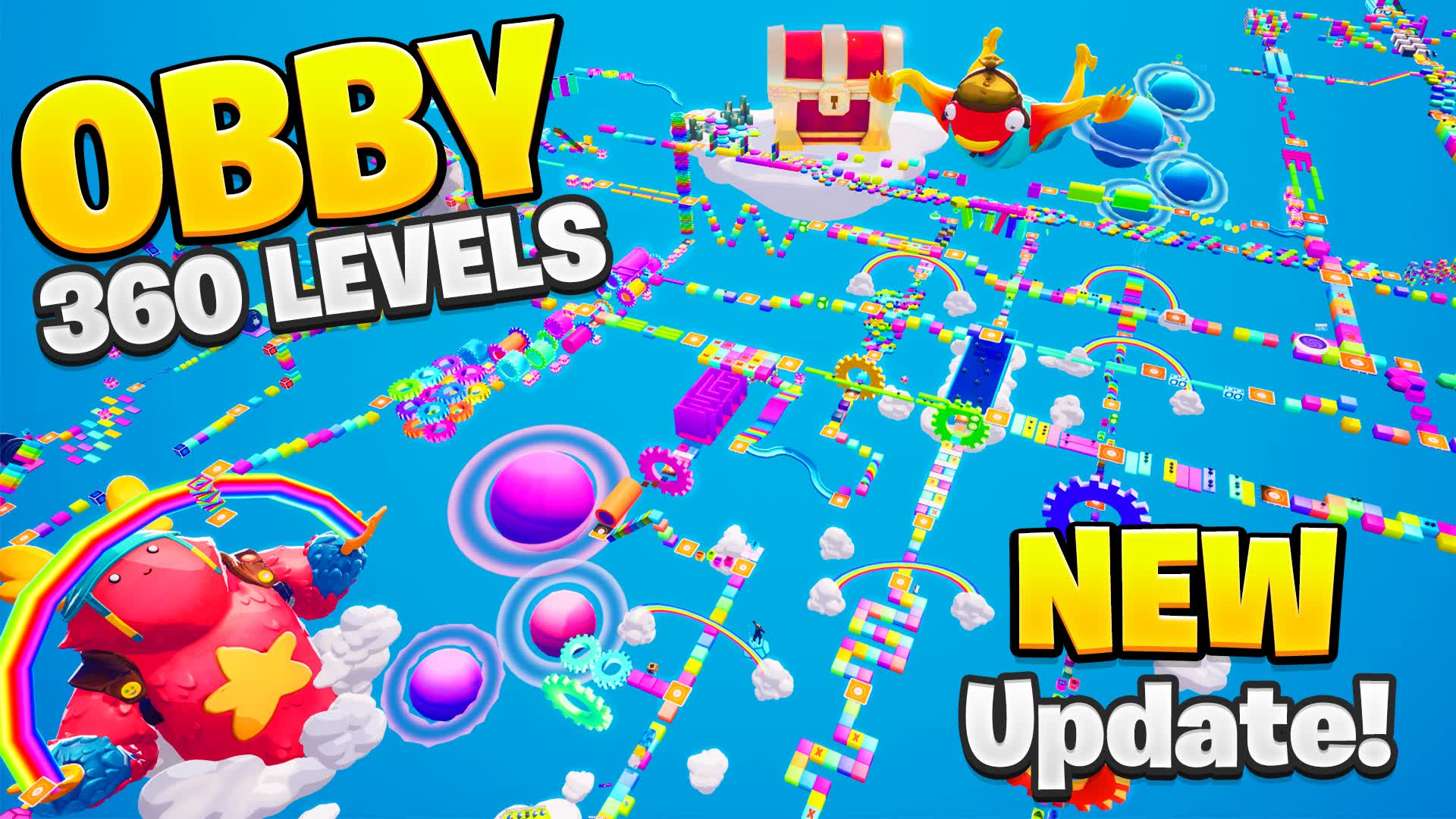 360 LEVEL OBBY PARKOUR ⭐️