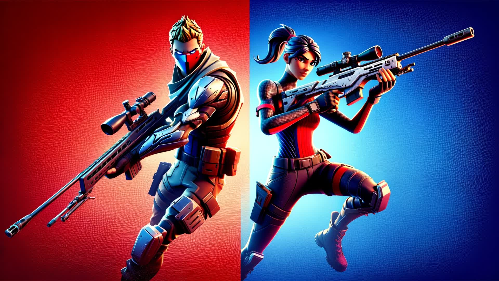 Red vs Blue / Only Snipers / One Shot