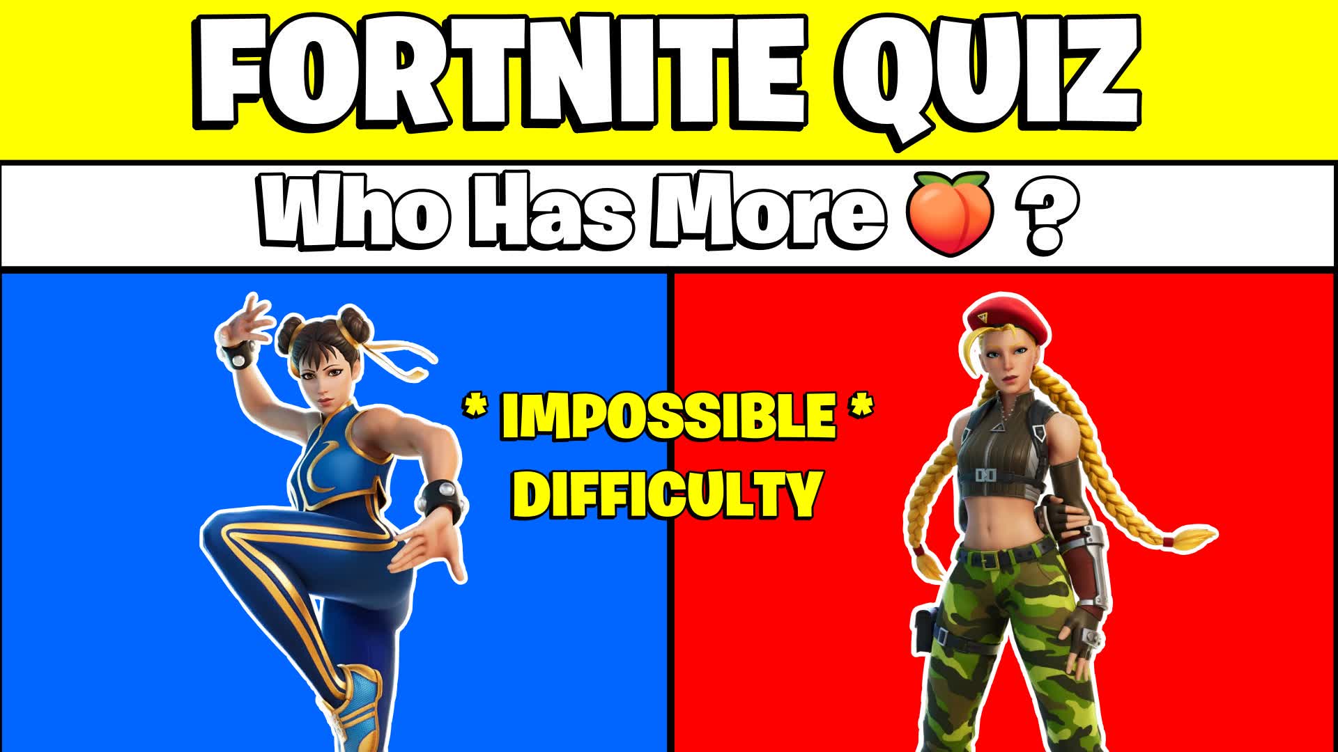 🏆The impossible Fortnite Quiz🥇
