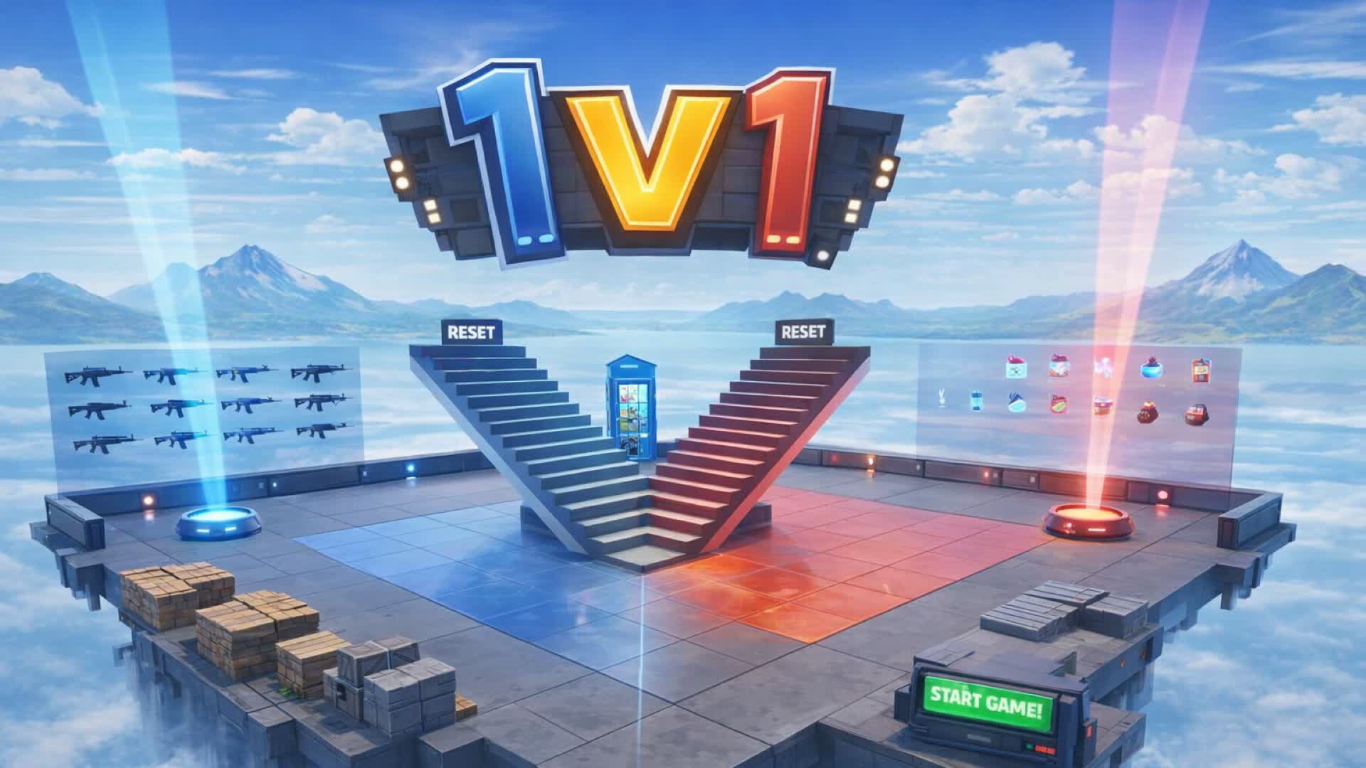 1 VS 1 Map