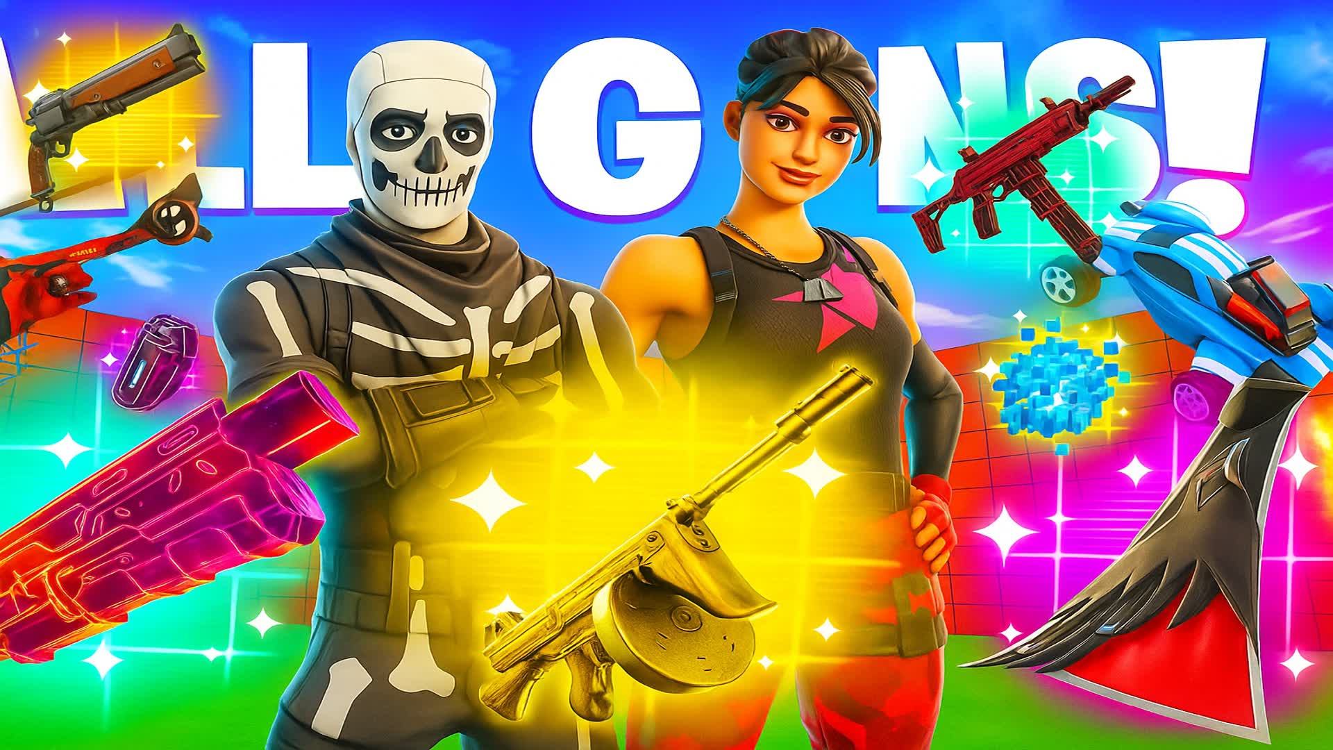 EXOTIC 1V1 WITH EVERY GUN & VEHICLES