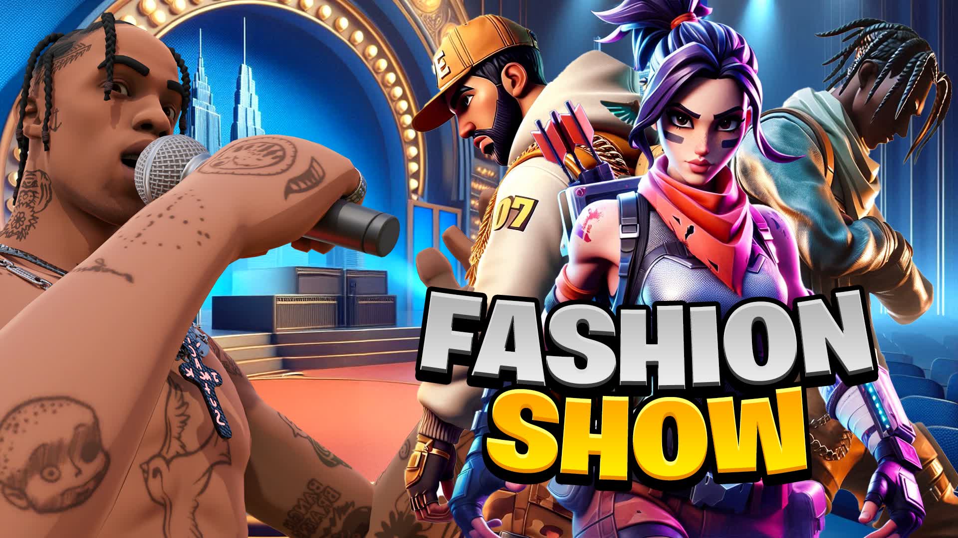👠50 Player Fashion Show💥